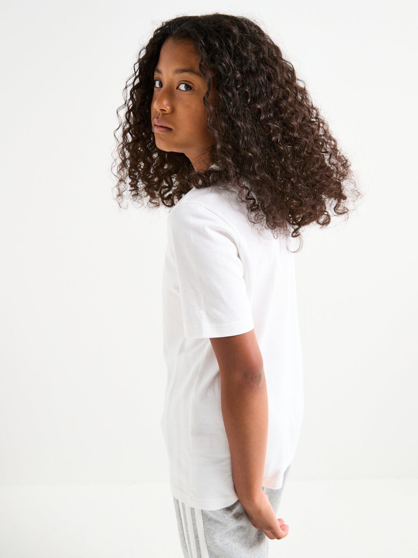  image of adidas-sportswear-junior-unisex-graphic-t-shirt-white