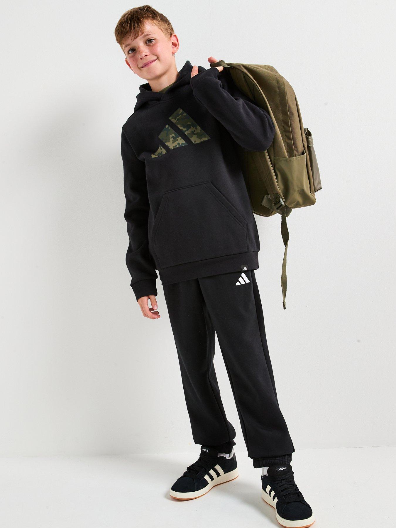 Image 3 of 6 of adidas Sportswear Junior Unisex Logo Hoodie-black