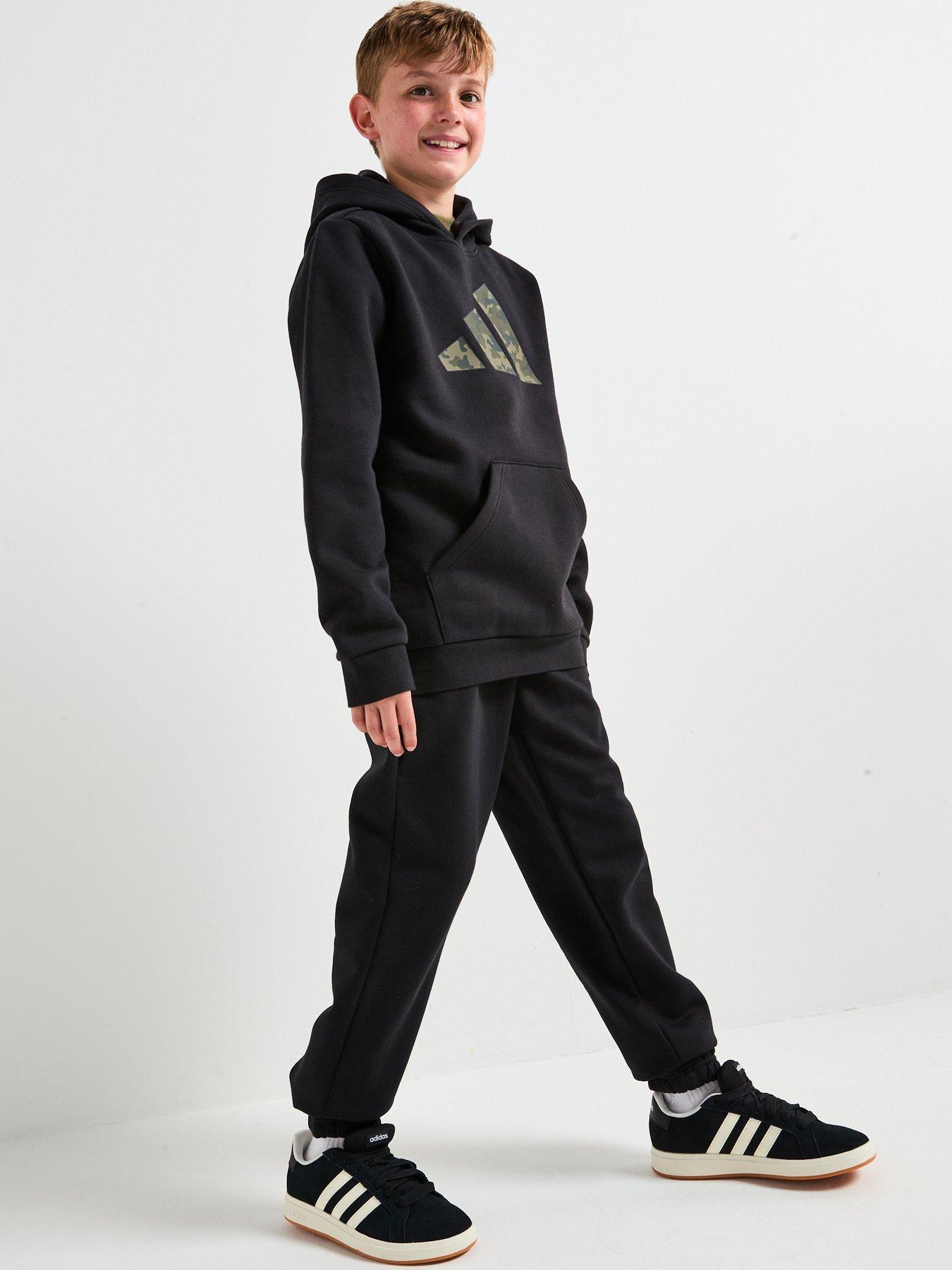Image 6 of 6 of adidas Sportswear Junior Unisex Logo Hoodie-black