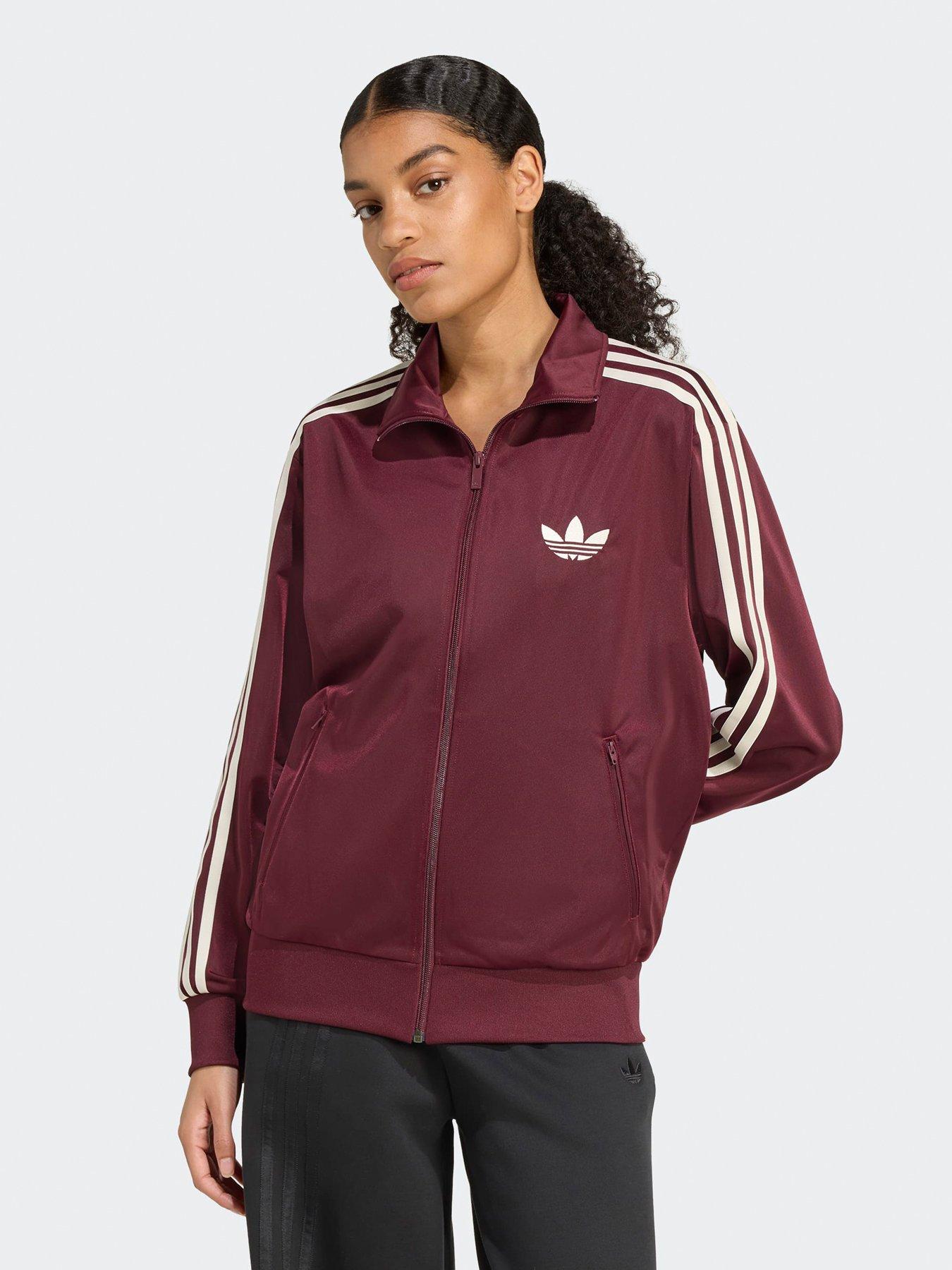 adidas Originals Womens Firebird Track Top - Maroon