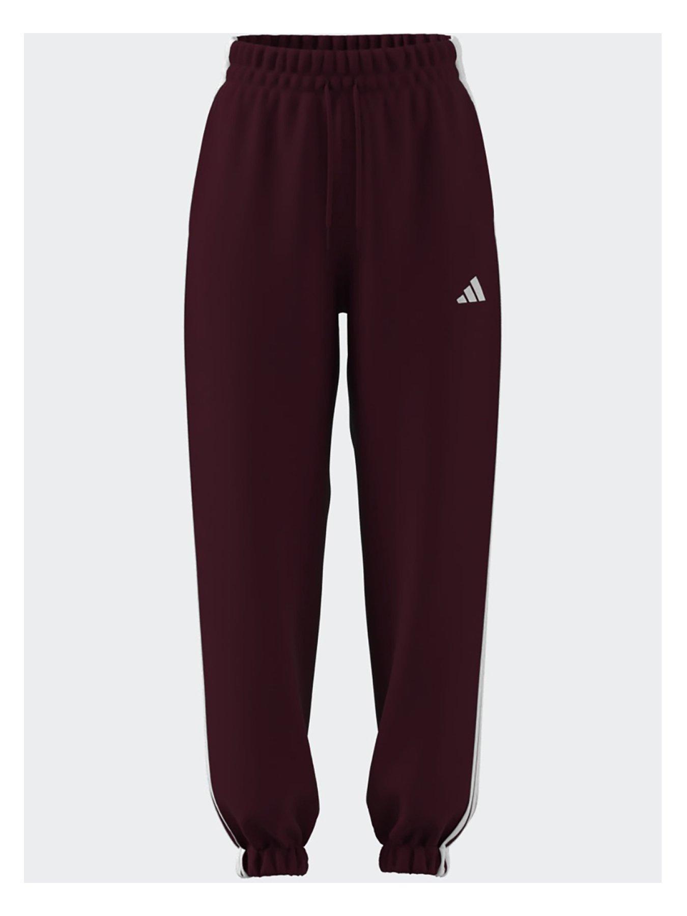 Image 1 of 5 of adidas Sportswear Women's Essentials Pants- Aurora Ruby