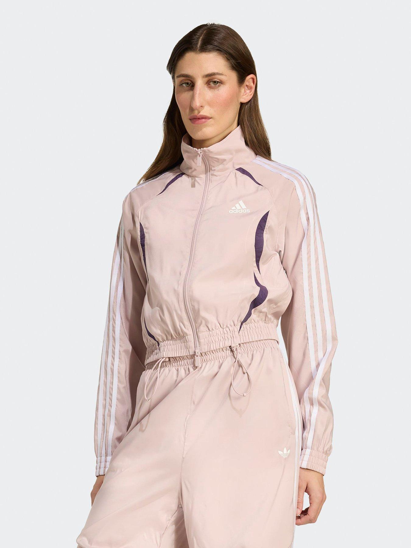 adidas Originals Womens Teamgeist Slim Track Top - Pink