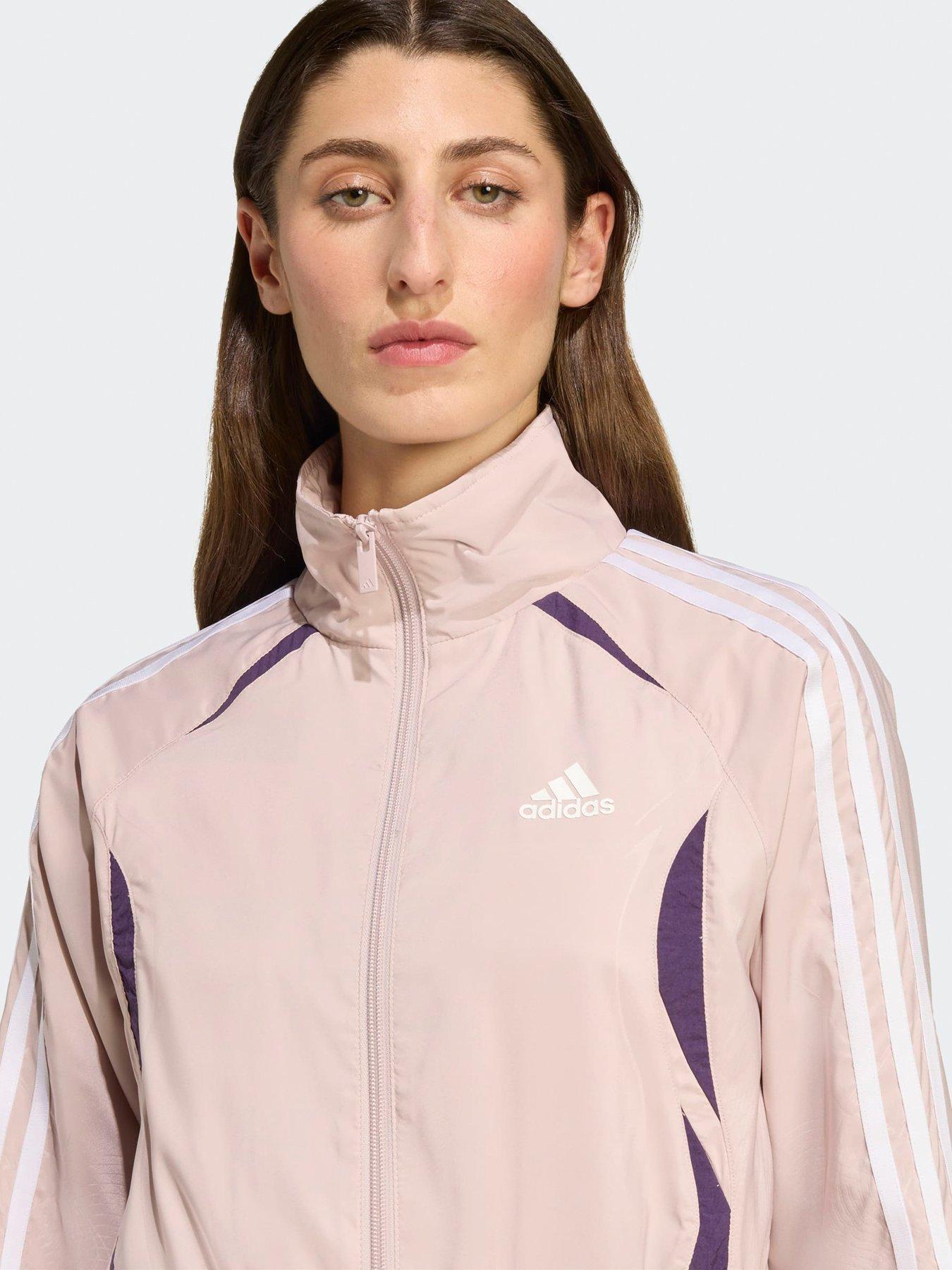 Image 4 of 5 of adidas Originals Womens Teamgeist Slim Track Top - Pink