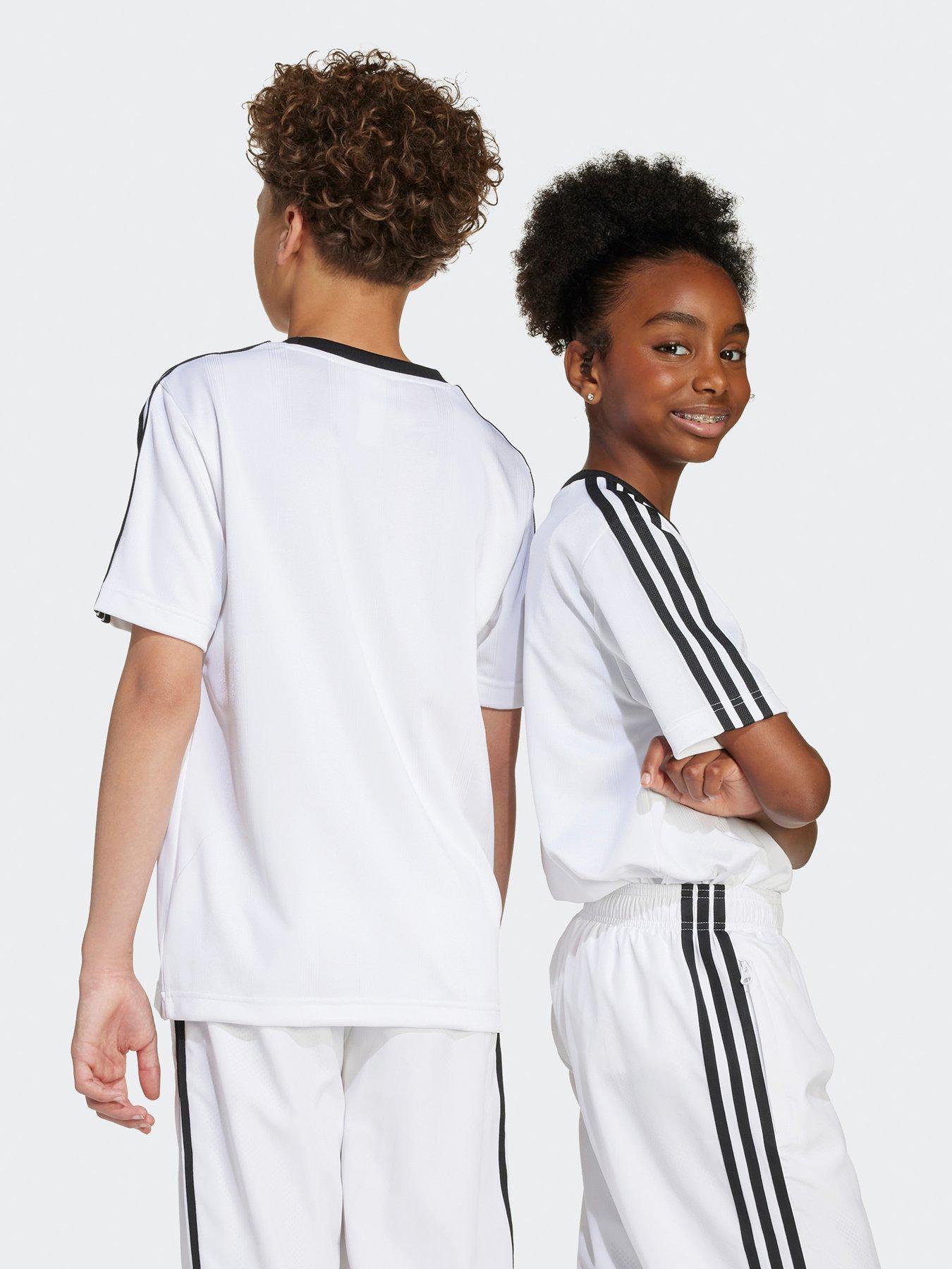 Image 2 of 5 of adidas Originals Junior Unisex T-Shirt - White