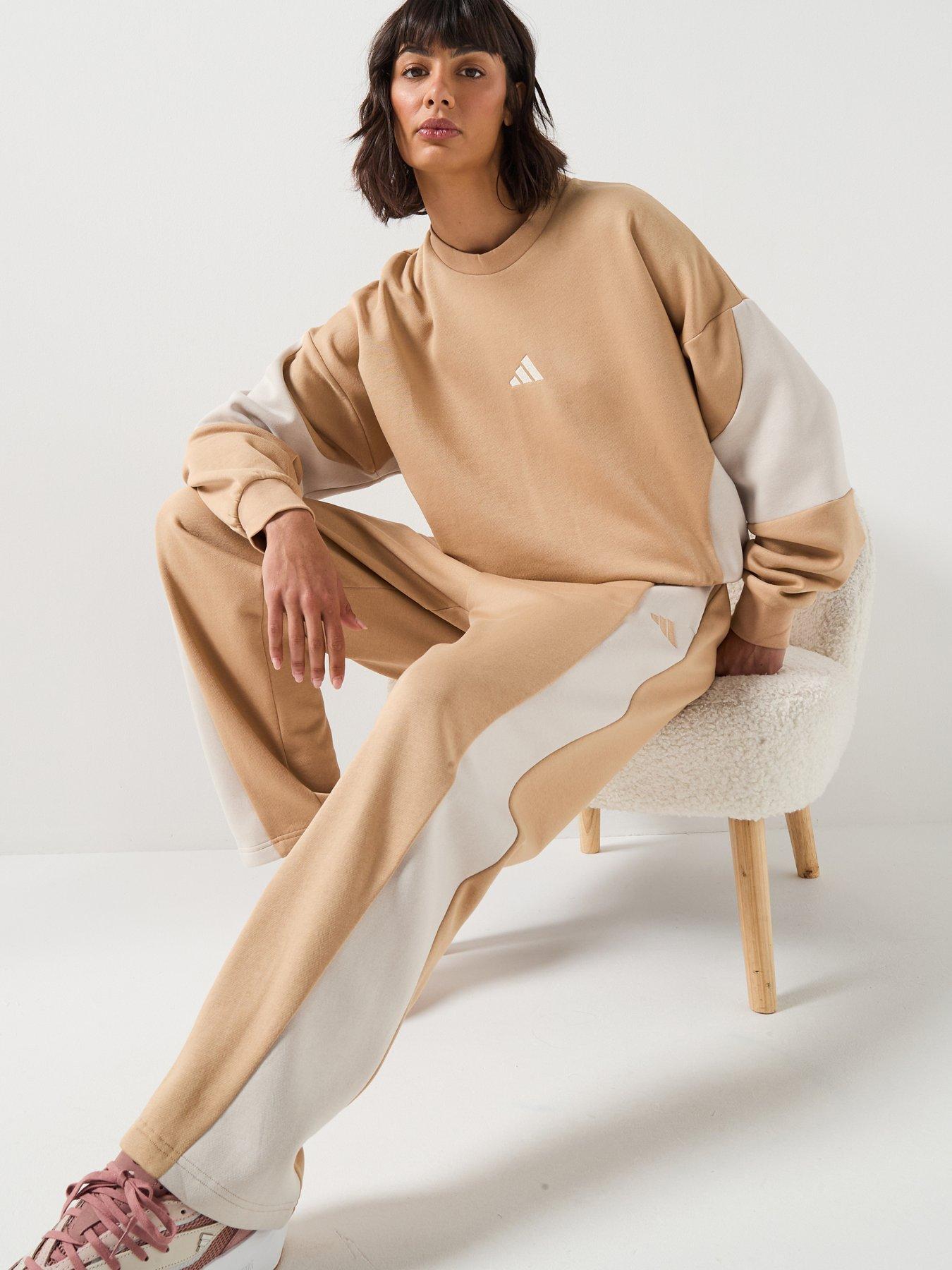 Image 1 of 5 of adidas Sportswear Women's Laziday Tracksuit - Brown