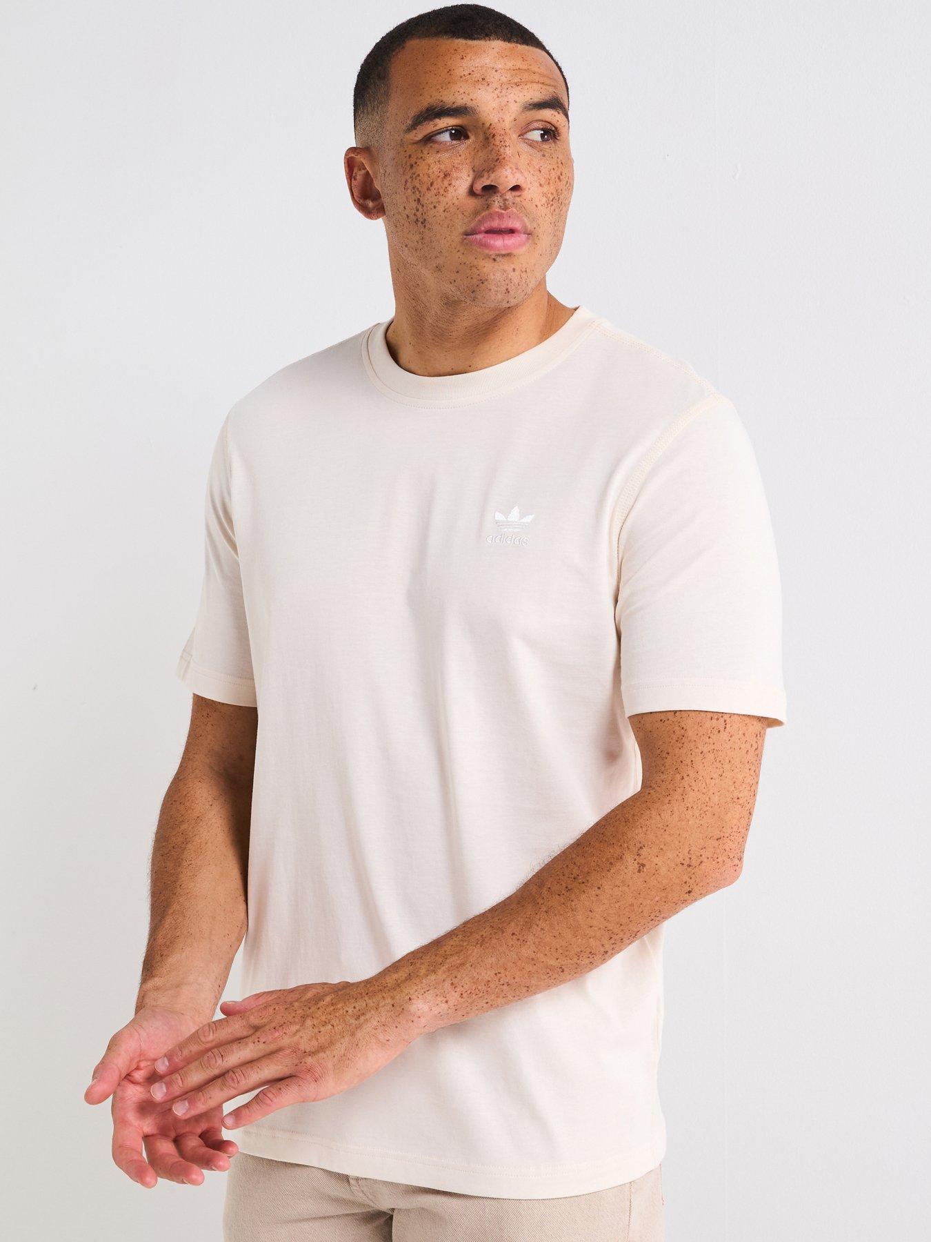 undefined Men's Trefoil Essentials T-Shirt - White