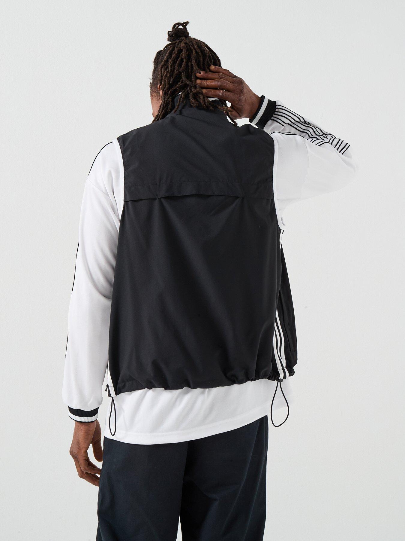  image of adidas-originals-mens-adicolor-vest-black