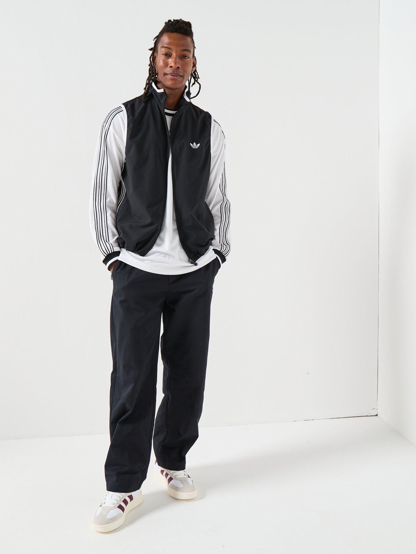  image of adidas-originals-mens-adicolor-vest-black