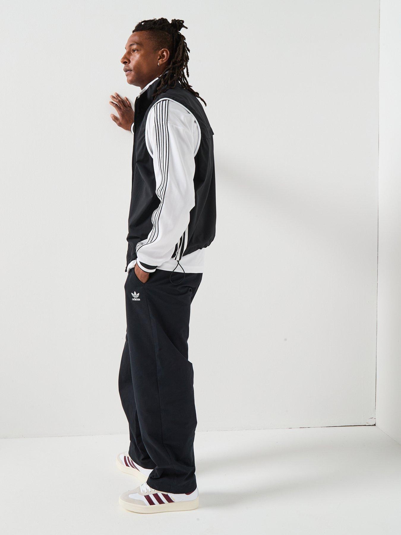  image of adidas-originals-mens-adicolor-vest-black