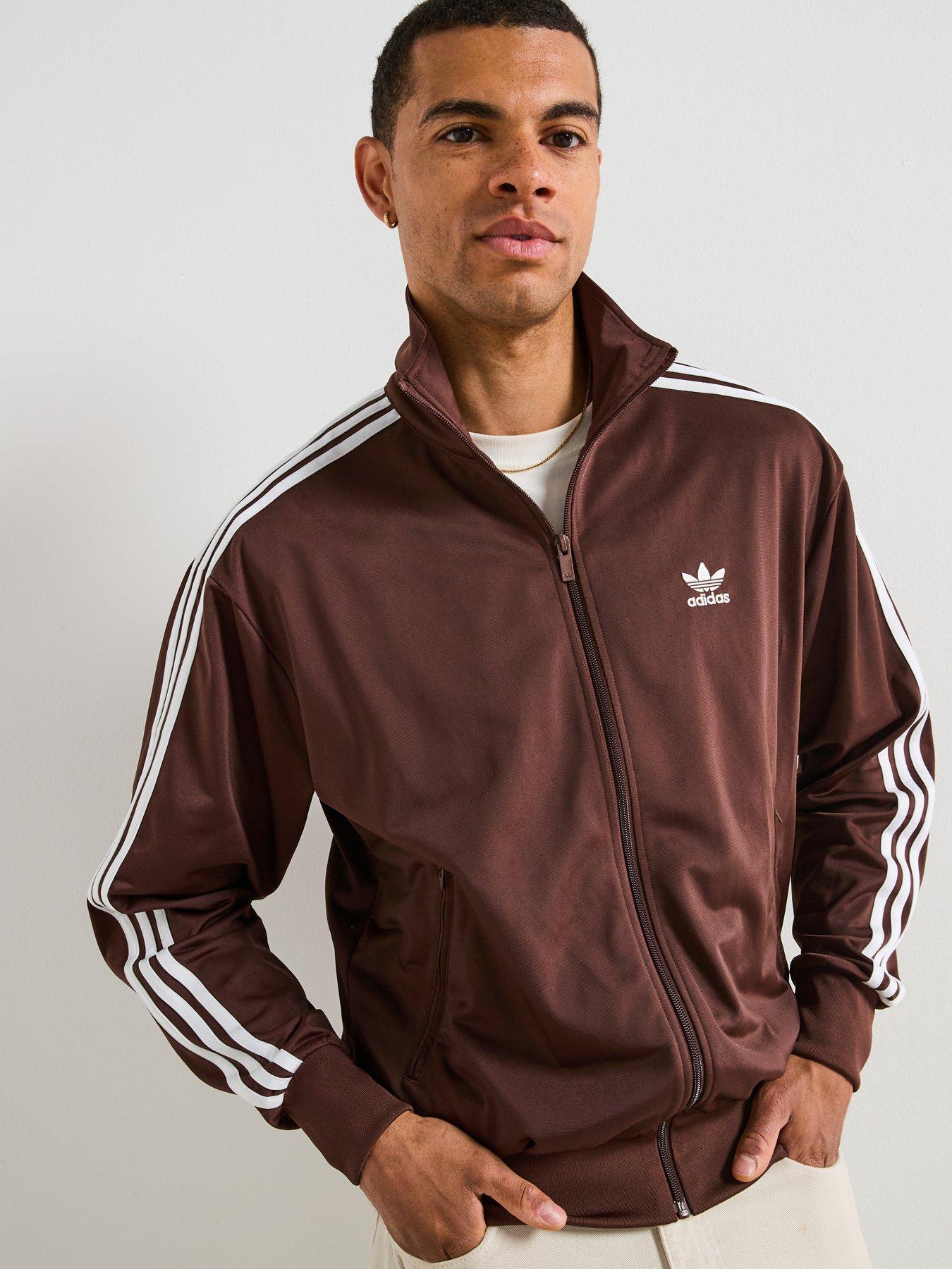 Image 5 of 6 of adidas Originals Men's Firebird Adicolor Tracktop - Brown