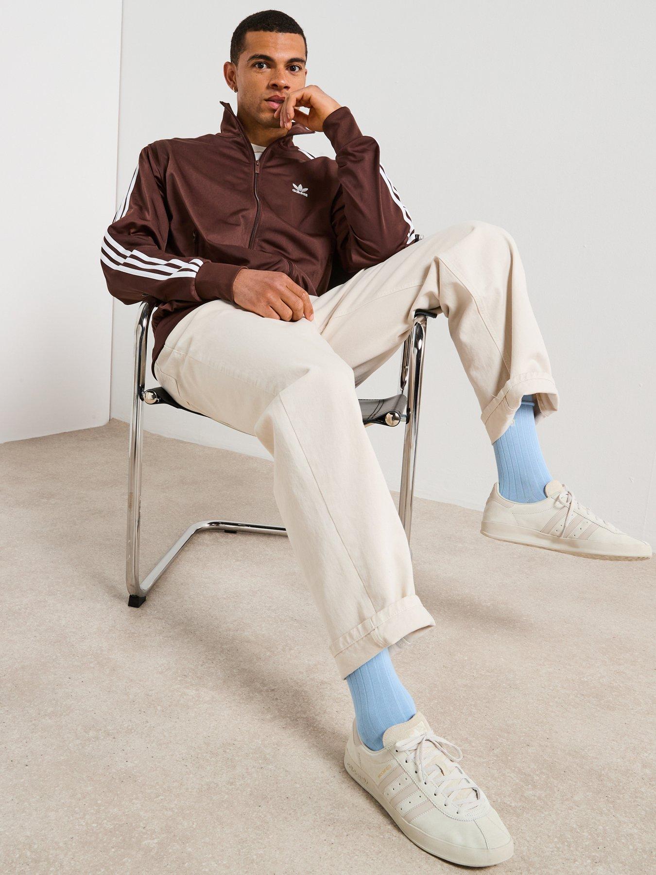 Image 6 of 6 of adidas Originals Men's Firebird Adicolor Tracktop - Brown