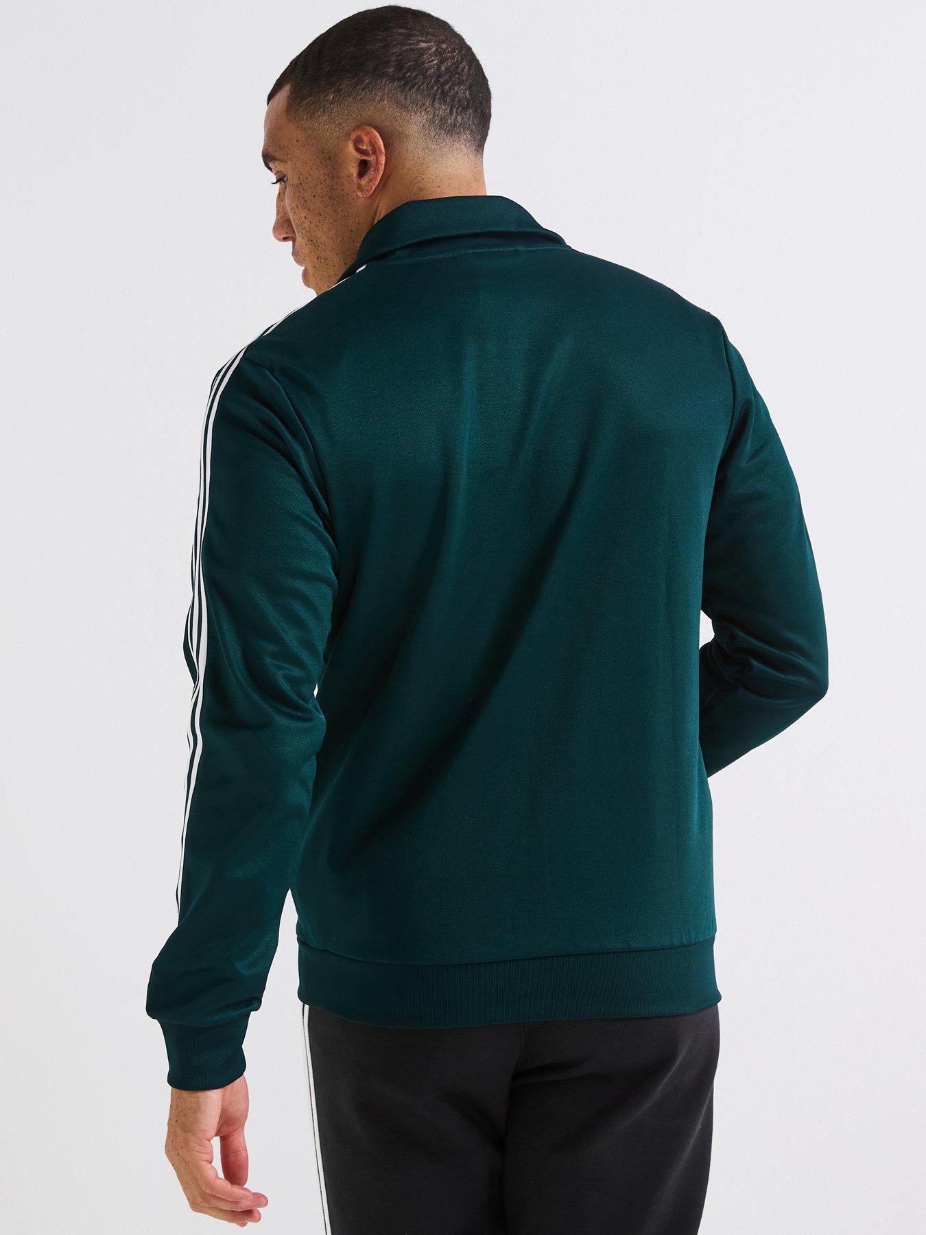 Image 2 of 6 of adidas Originals Men's Adicolor Classics Track Top - Green