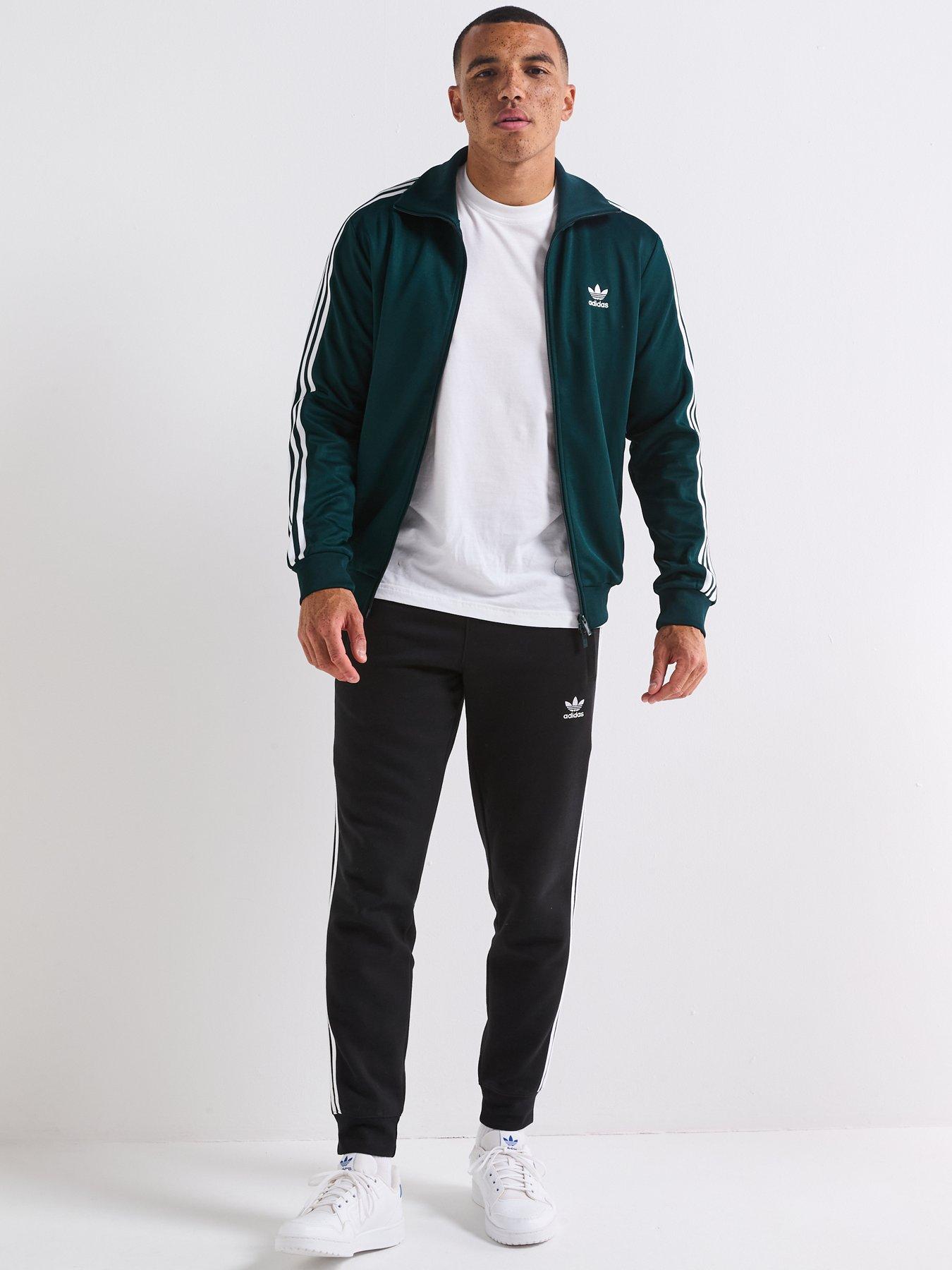 Image 3 of 6 of adidas Originals Men's Adicolor Classics Track Top - Green