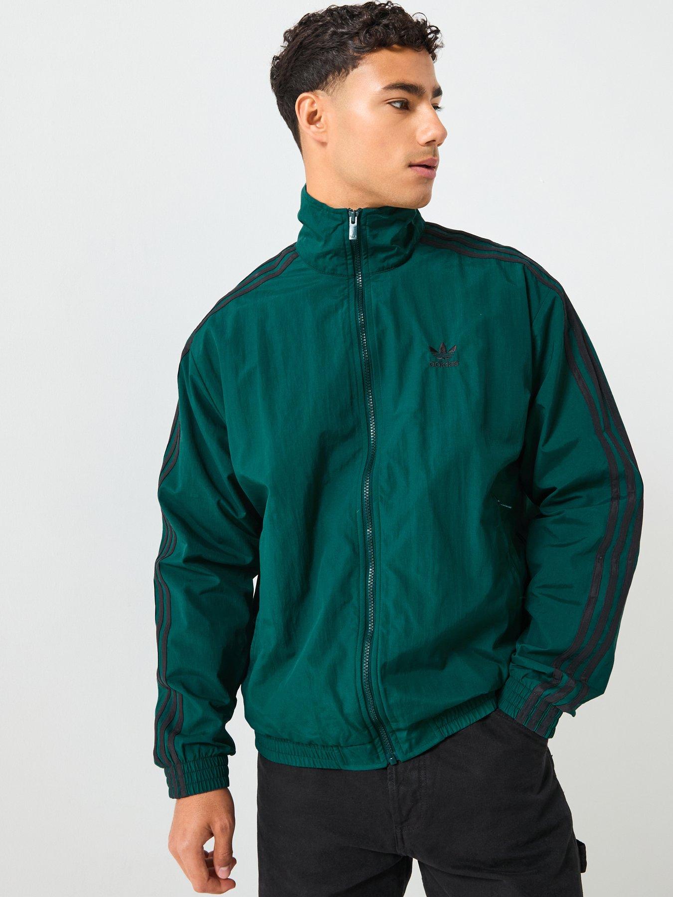 undefined Men's Firebird Adicolor Woven Track Top - Green