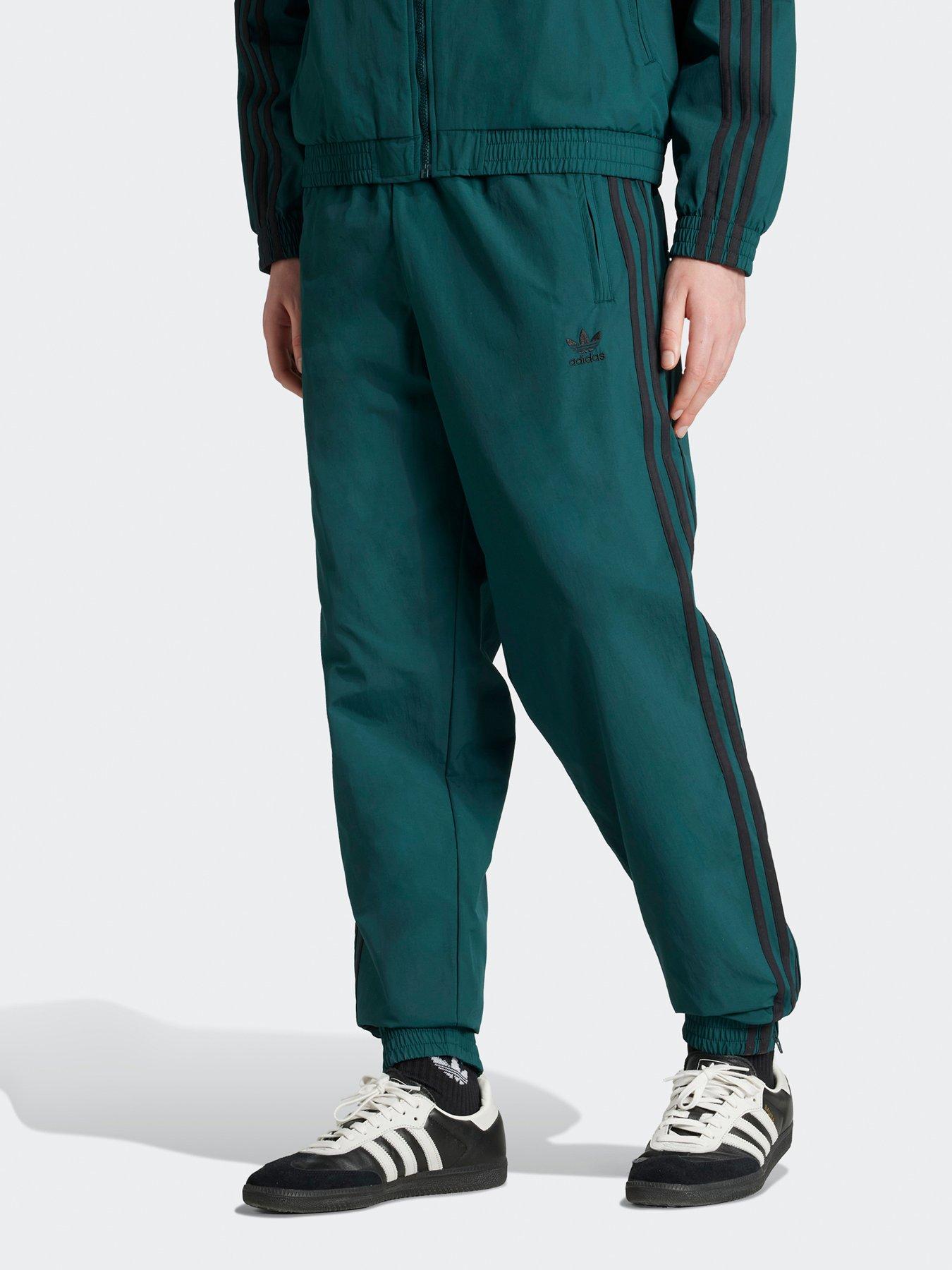 undefined Men's Firebird Adicolor Woven Trackpants - Green