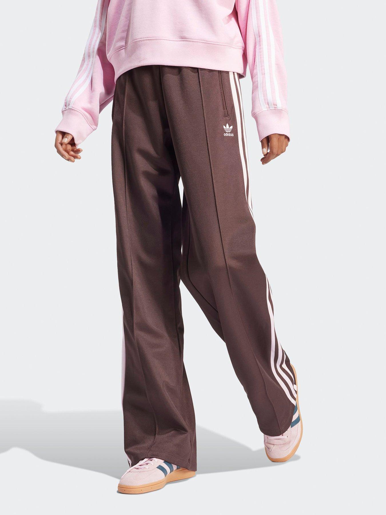 Image 1 of 5 of adidas Originals Women's Beckenbauer Tracksuit Pants - Brown