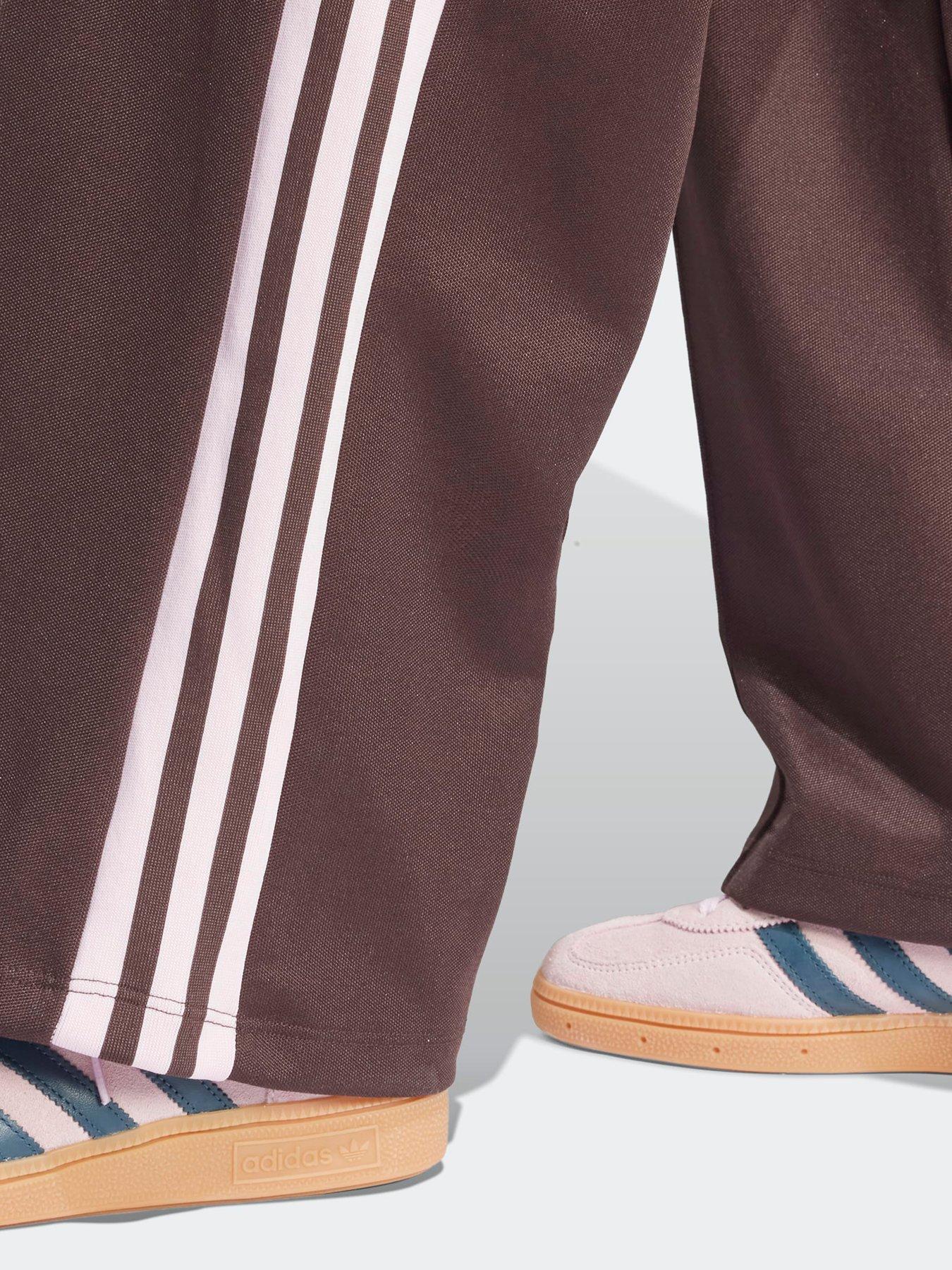 Image 5 of 5 of adidas Originals Women's Beckenbauer Tracksuit Pants - Brown
