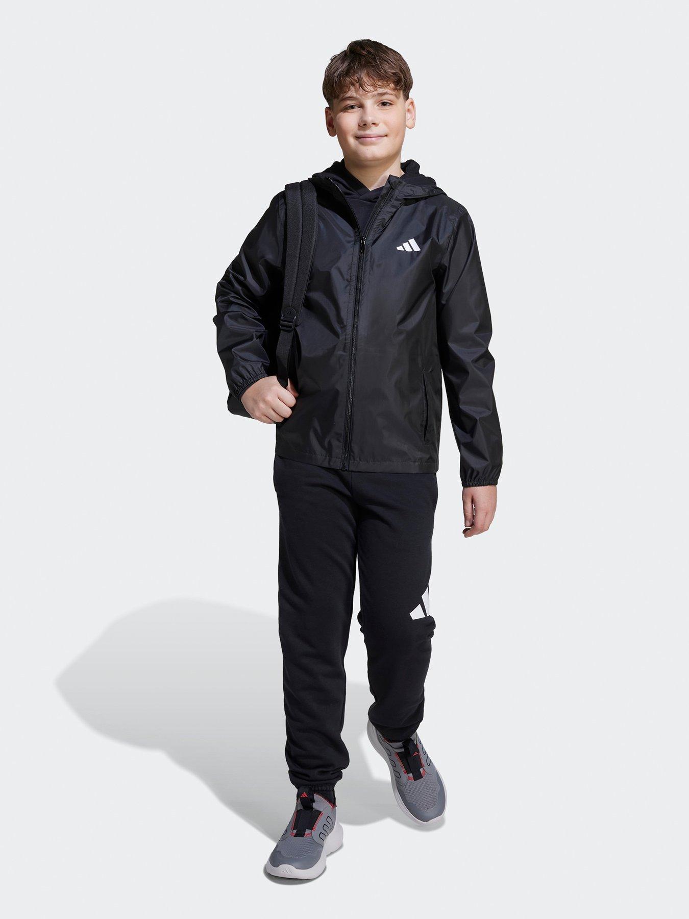 Image 3 of 5 of adidas Sportswear Junior Unisex Windbreaker- Black