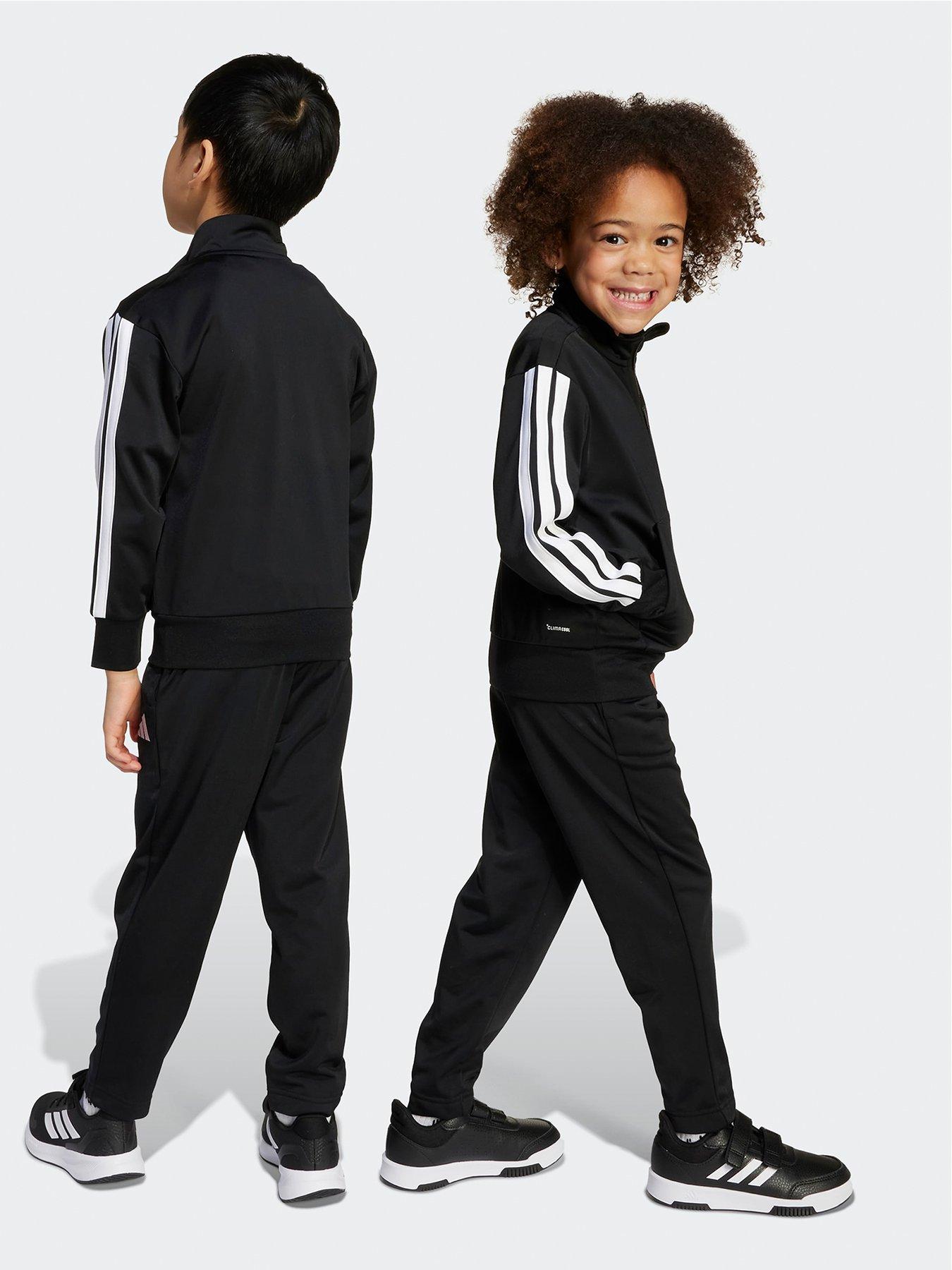 Image 2 of 5 of adidas Sportswear Kids Unisex Essentials Climacool Tracksuit - Black