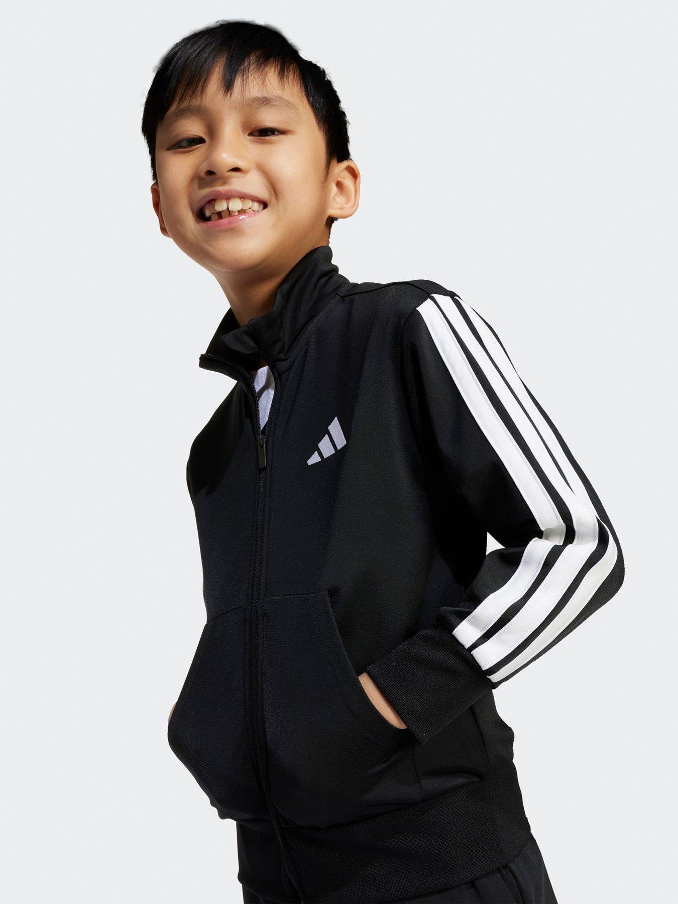Image 4 of 5 of adidas Sportswear Kids Unisex Essentials Climacool Tracksuit - Black