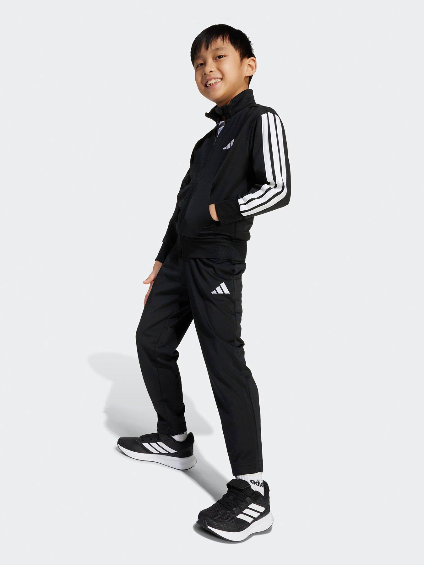 Image 5 of 5 of adidas Sportswear Kids Unisex Essentials Climacool Tracksuit - Black