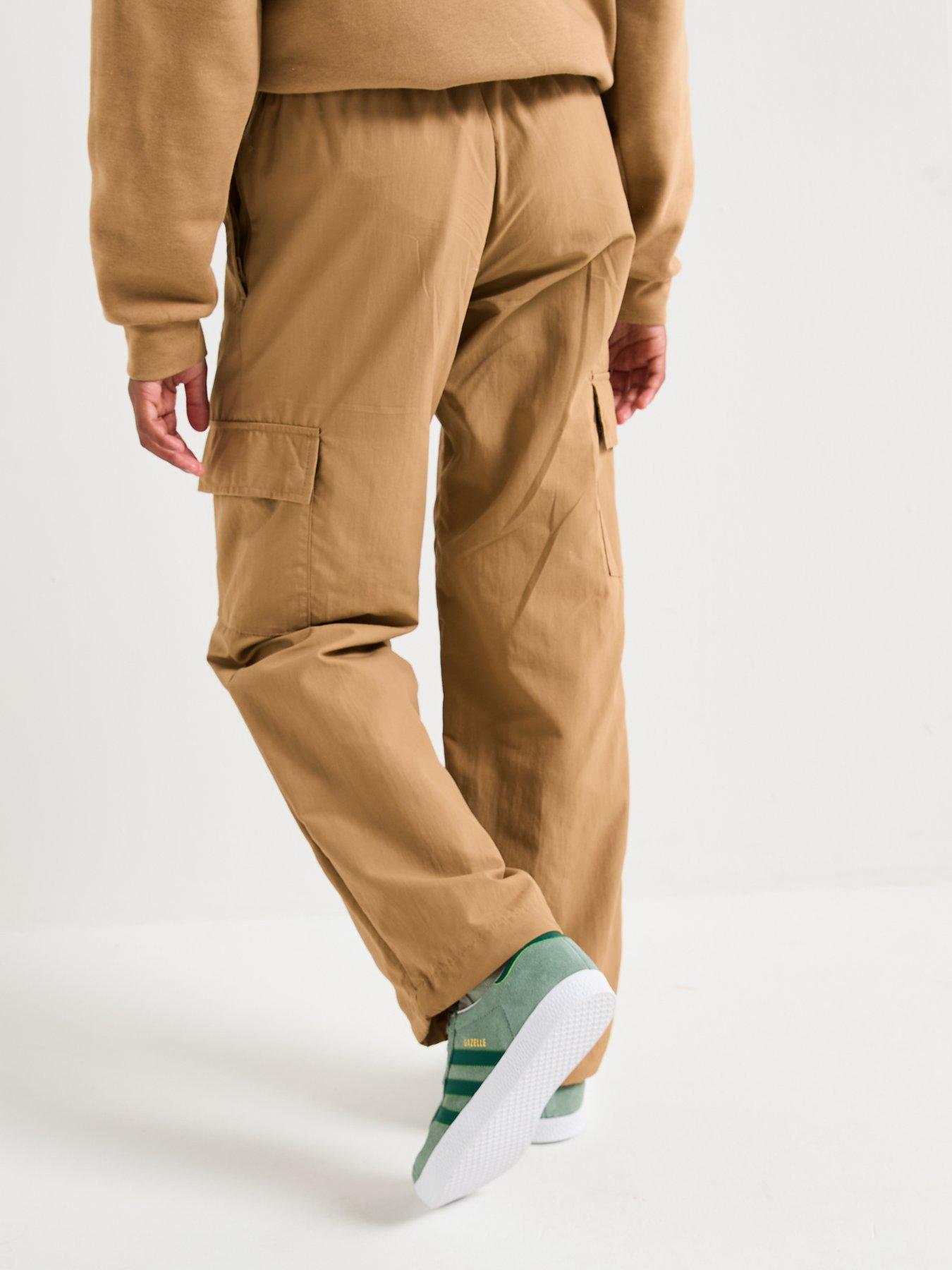 Image 2 of 4 of adidas Originals Junior Unisex Woven Cargo - Beige