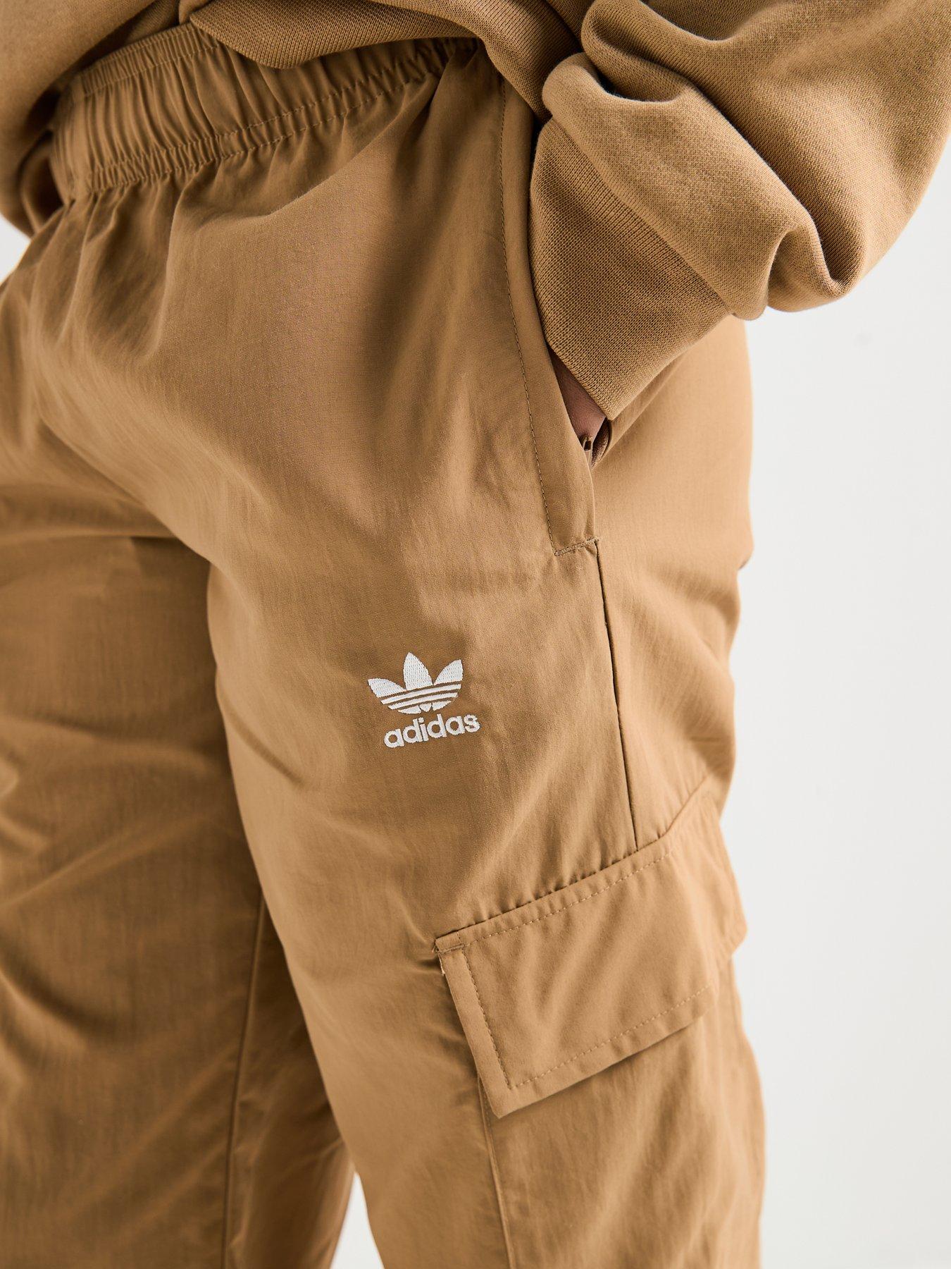 Image 4 of 4 of adidas Originals Junior Unisex Woven Cargo - Beige