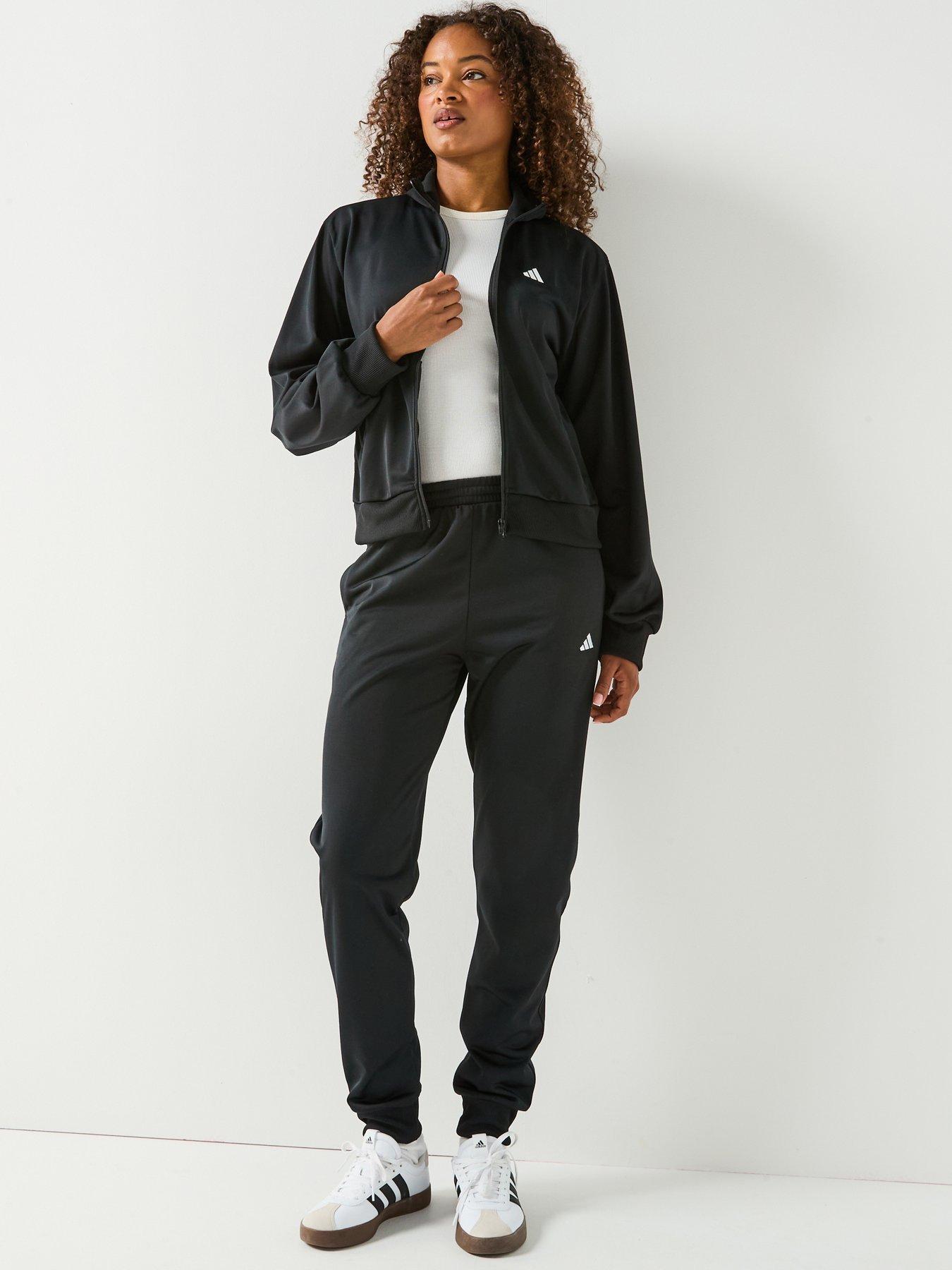 Image 3 of 5 of adidas Sportswear Women's Essentials Feel Cozy Tracksuit - Black
