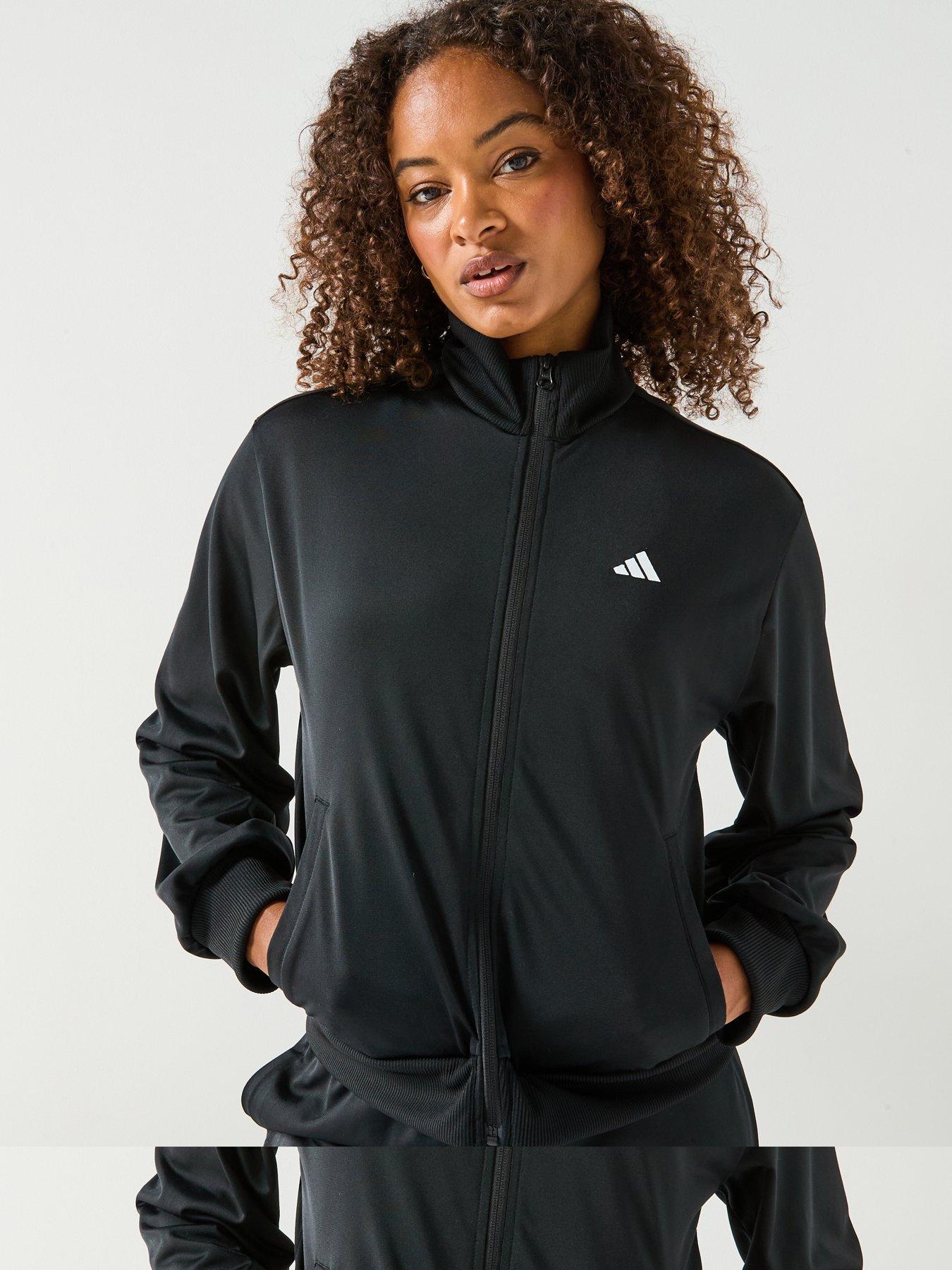 Image 4 of 5 of adidas Sportswear Women's Essentials Feel Cozy Tracksuit - Black