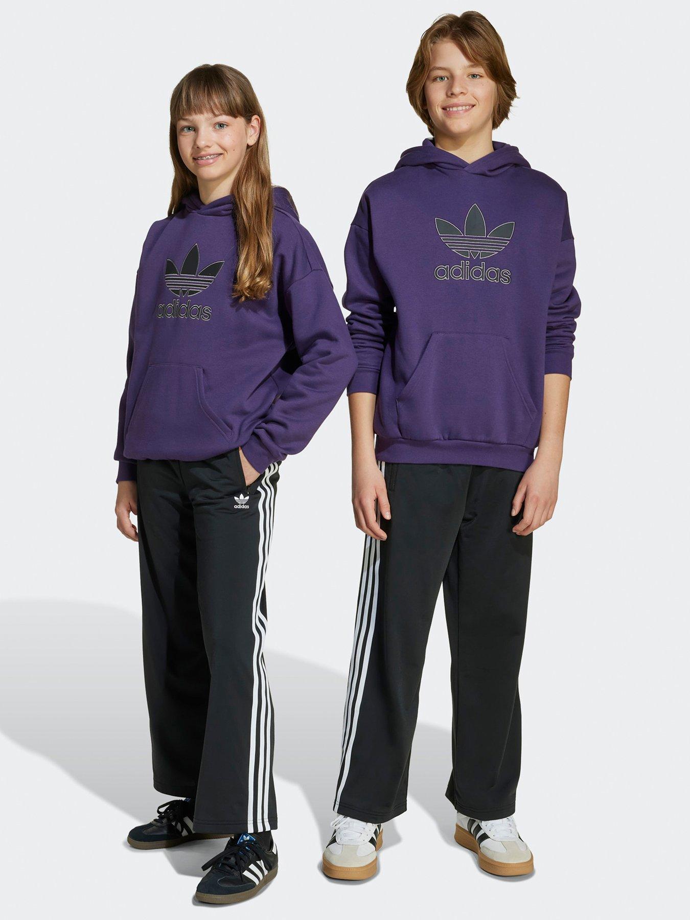 undefined Junior Girls Wide Leg Firebird Trousers - Black
