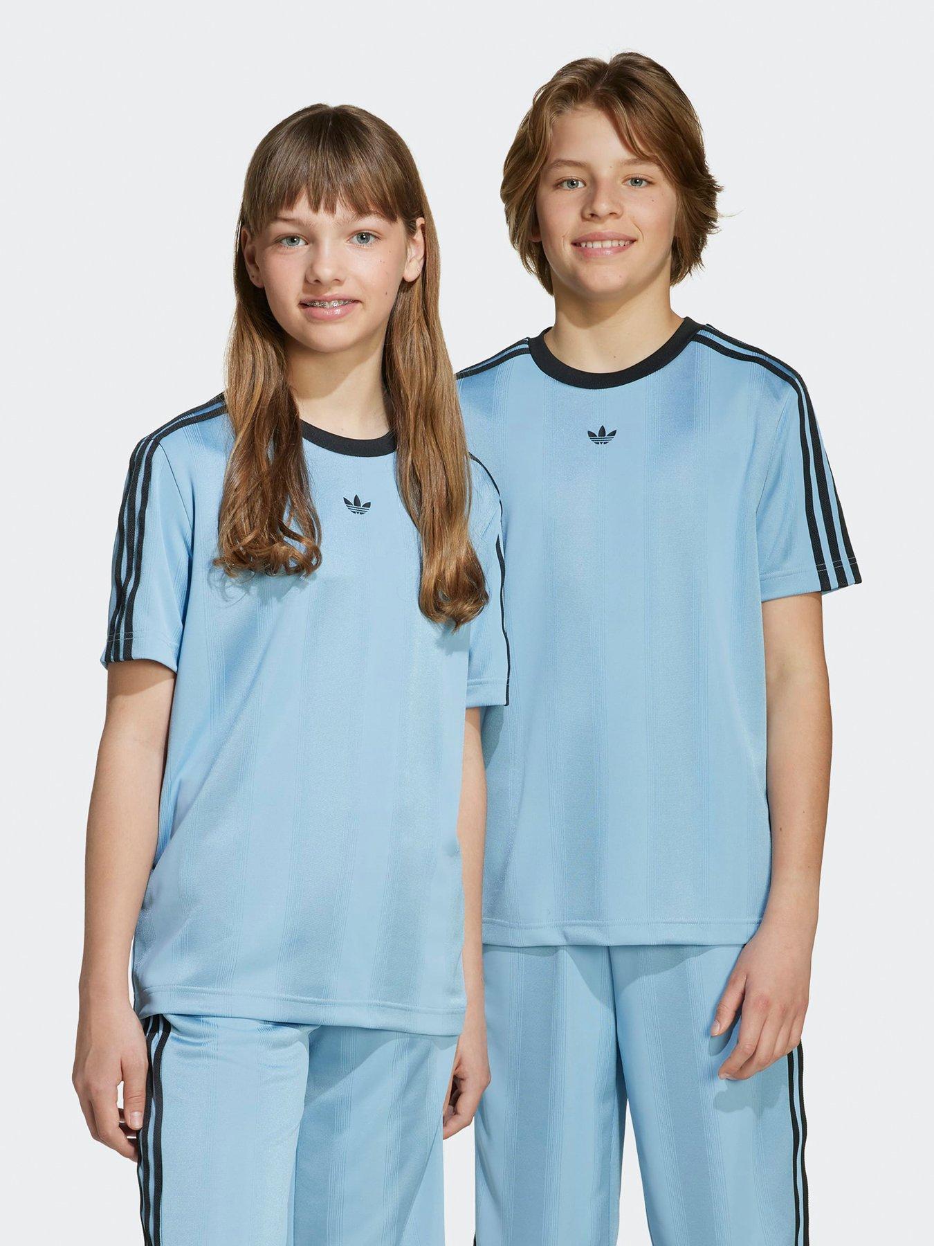 adidas Originals Junior Unisex Graphic T-Shirt - Blue