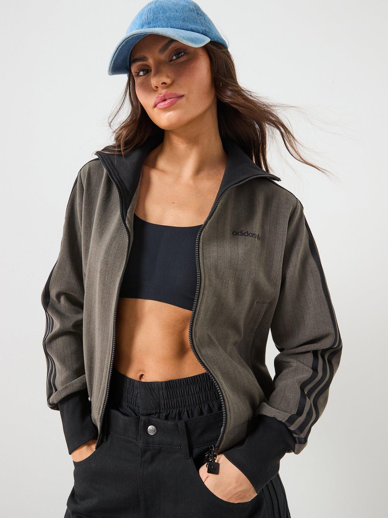 Image 1 of 6 of adidas Originals Women's Tracksuit Top - Grey