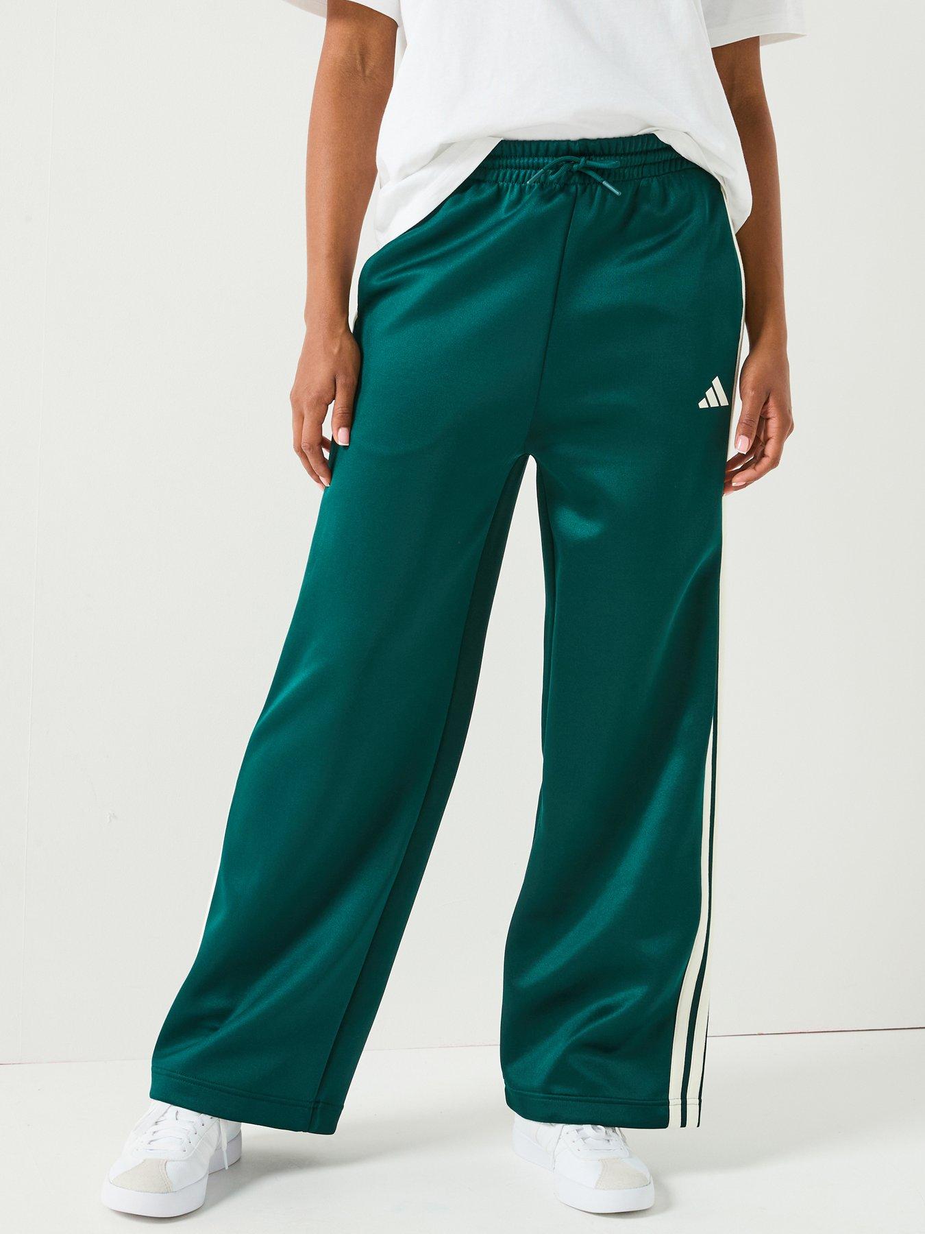 adidas Sportswear Women's Stadium 3 Stripes Track Pant - Green