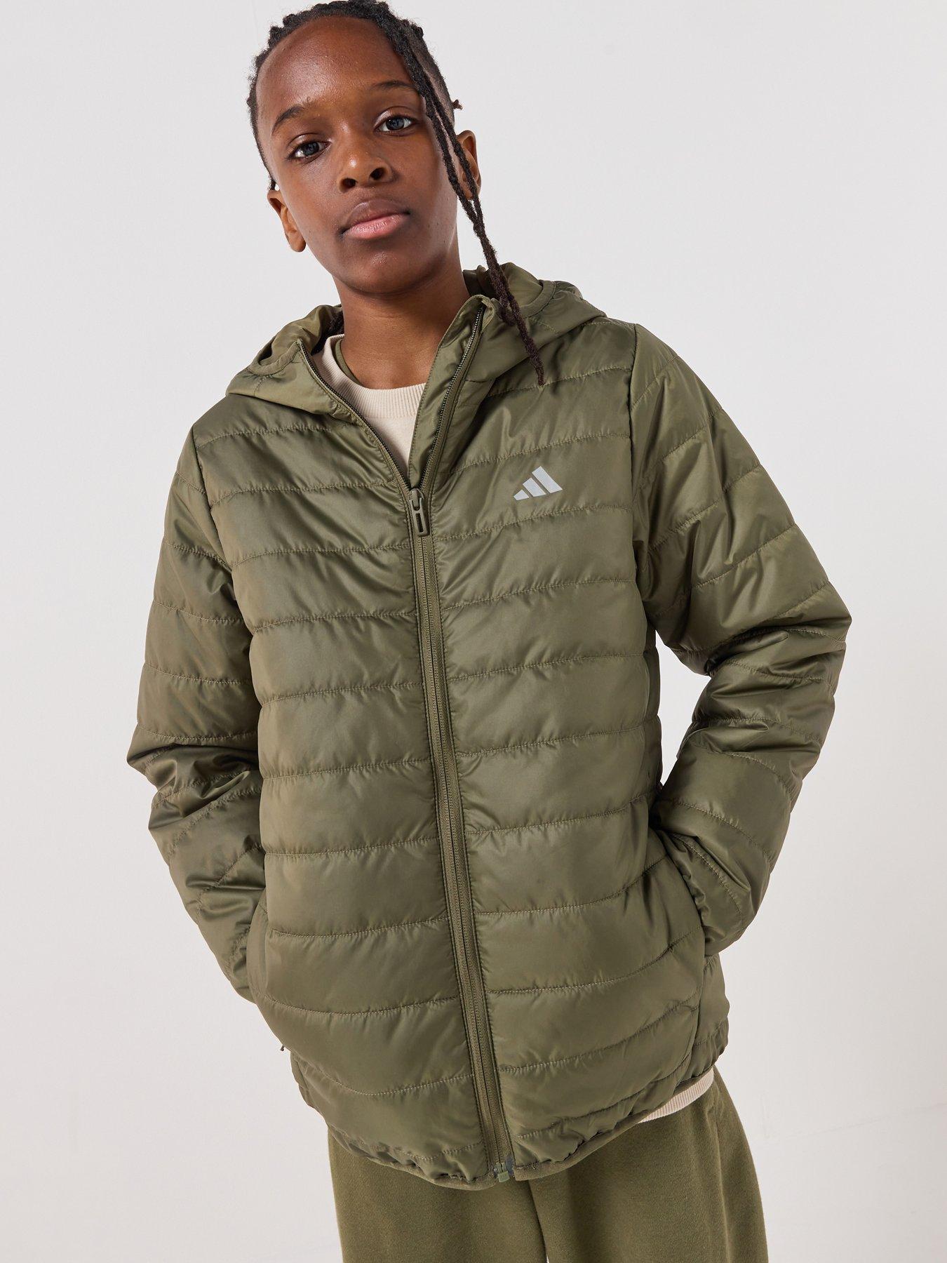 adidas Sportswear Junior Unisex Padded Jacket- Green