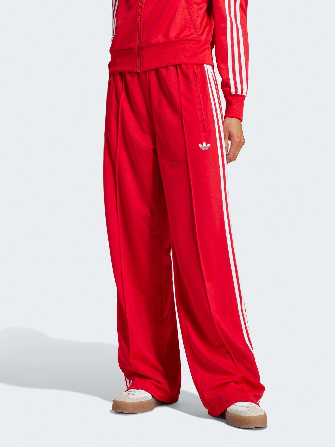 Image 1 of 5 of adidas Originals Womens Firebird Tracksuit Pant - Red/white