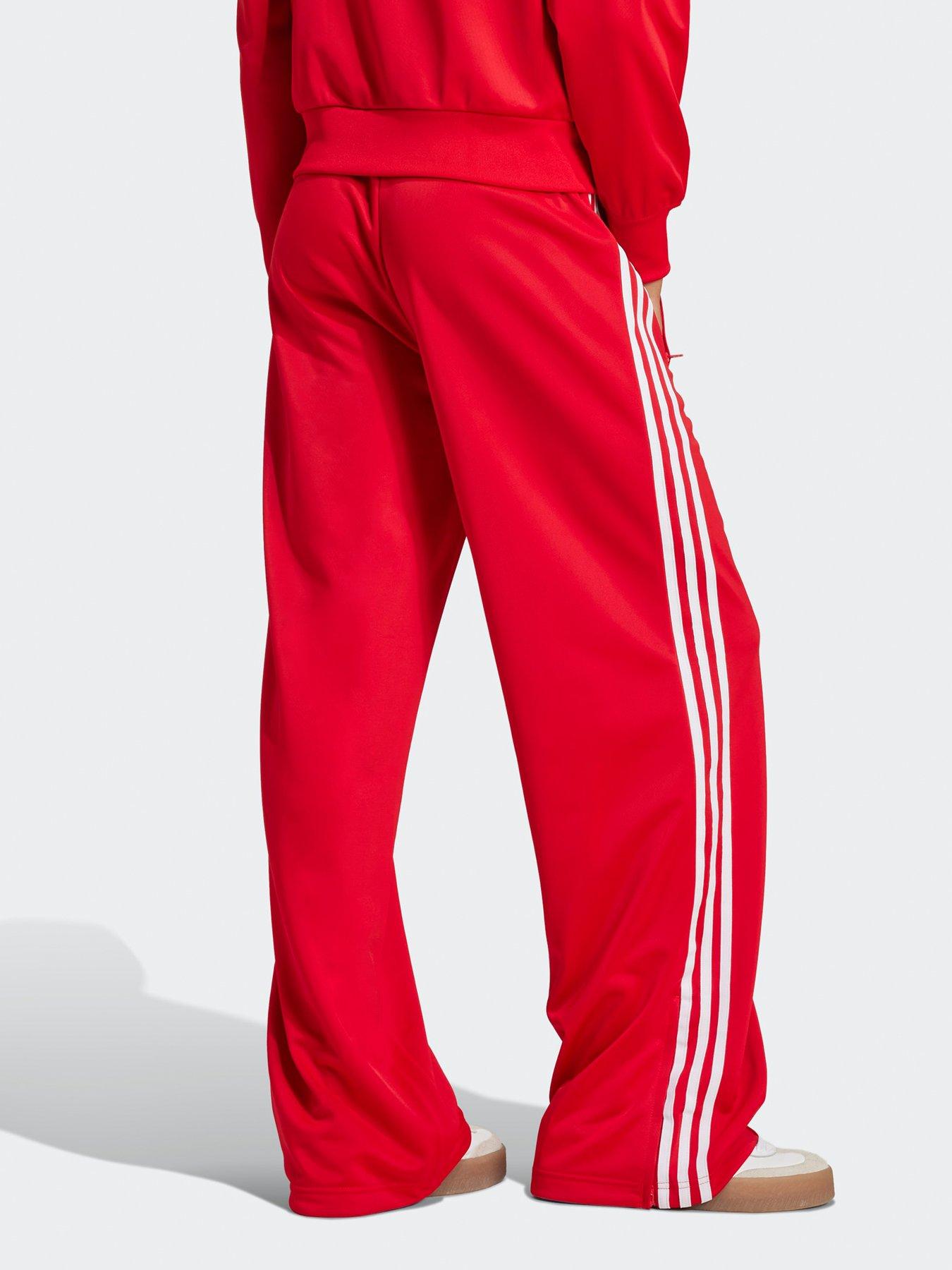 Image 2 of 5 of adidas Originals Womens Firebird Tracksuit Pant - Red/white