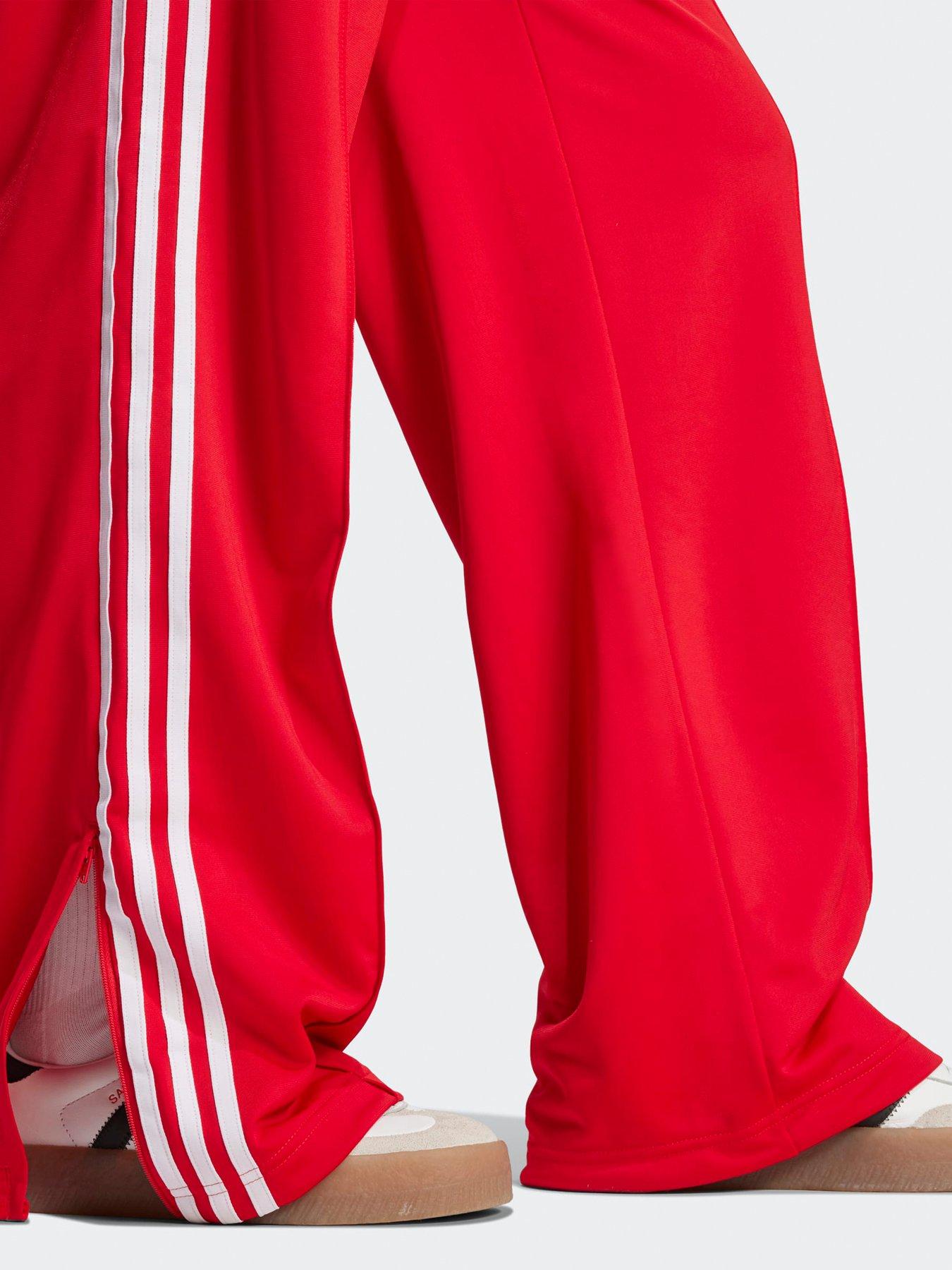 Image 4 of 5 of adidas Originals Womens Firebird Tracksuit Pant - Red/white