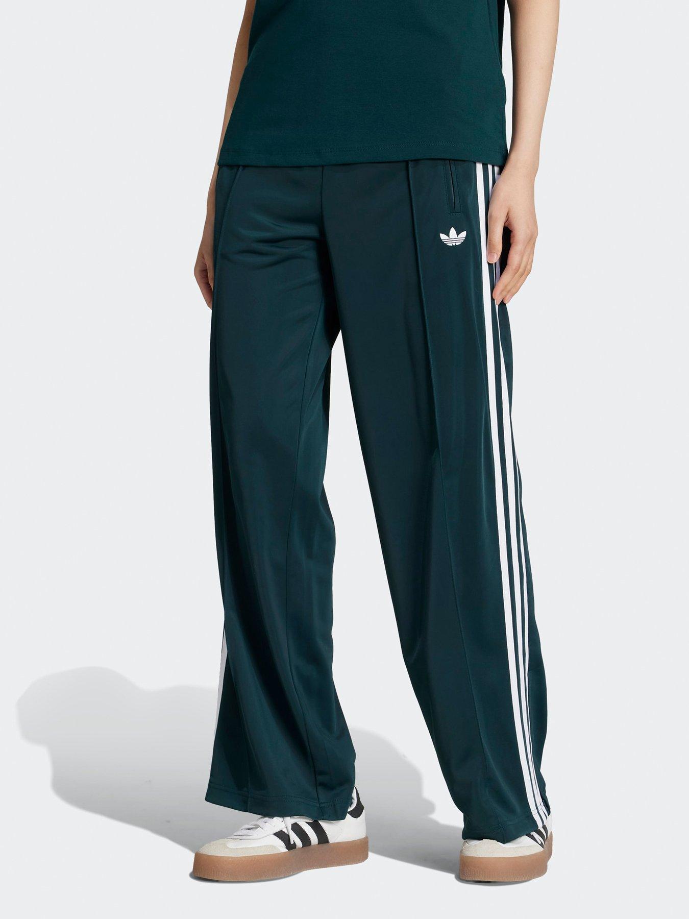 adidas Originals Women's Firebird Adicolor Loose Track Pants - Green