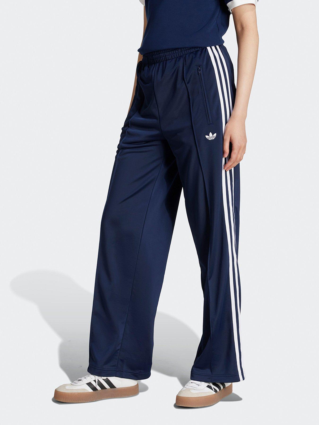 adidas Originals Women's Firebird Adicolor Loose Tracksuit Pants - Blue