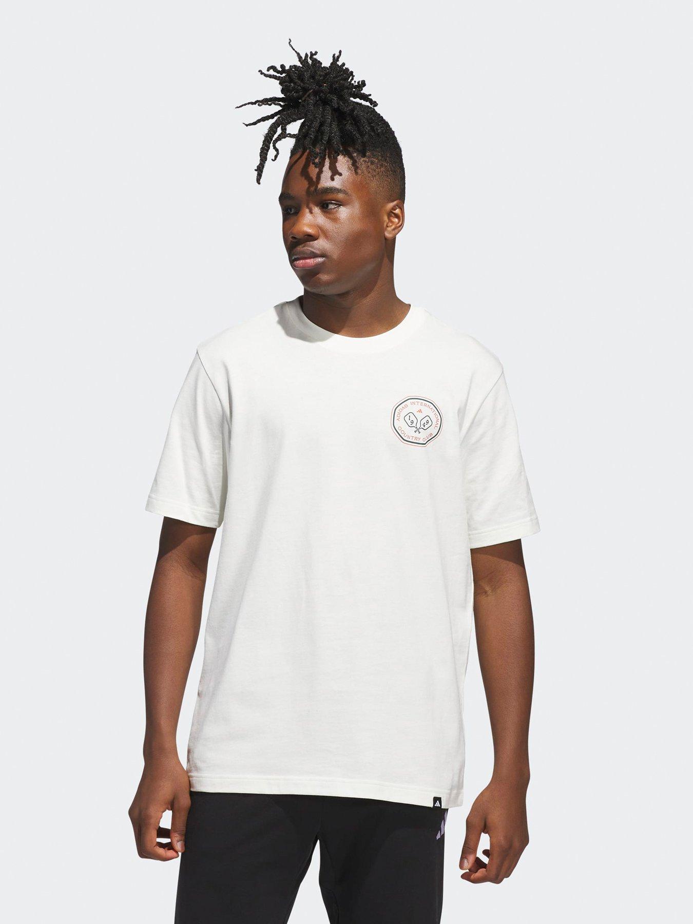 undefined Men's Country Club Scenic Graphic T-shirt - White