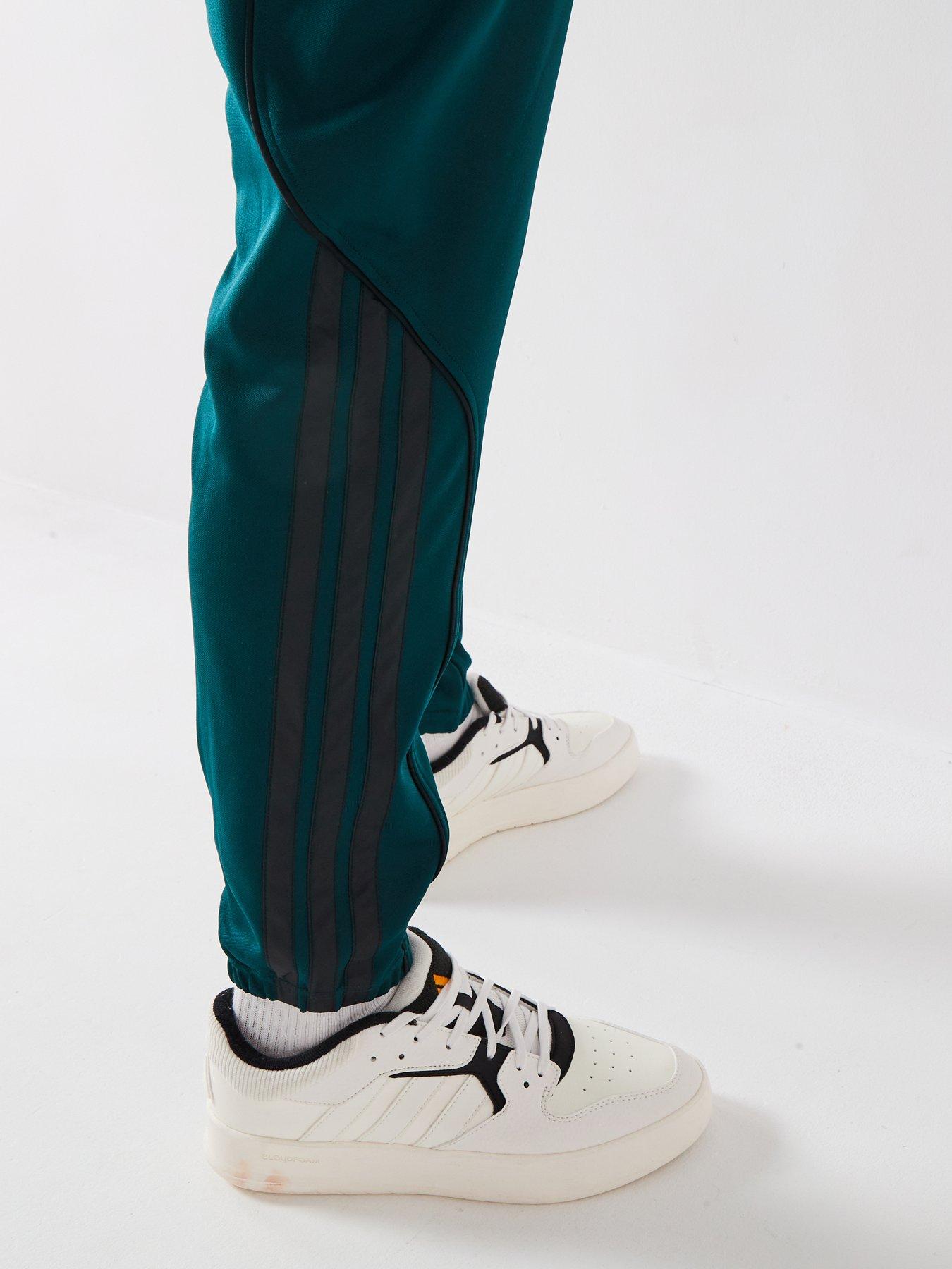 Image 5 of 6 of adidas Sportswear Men's 3 Stripes Tracksuit - Green