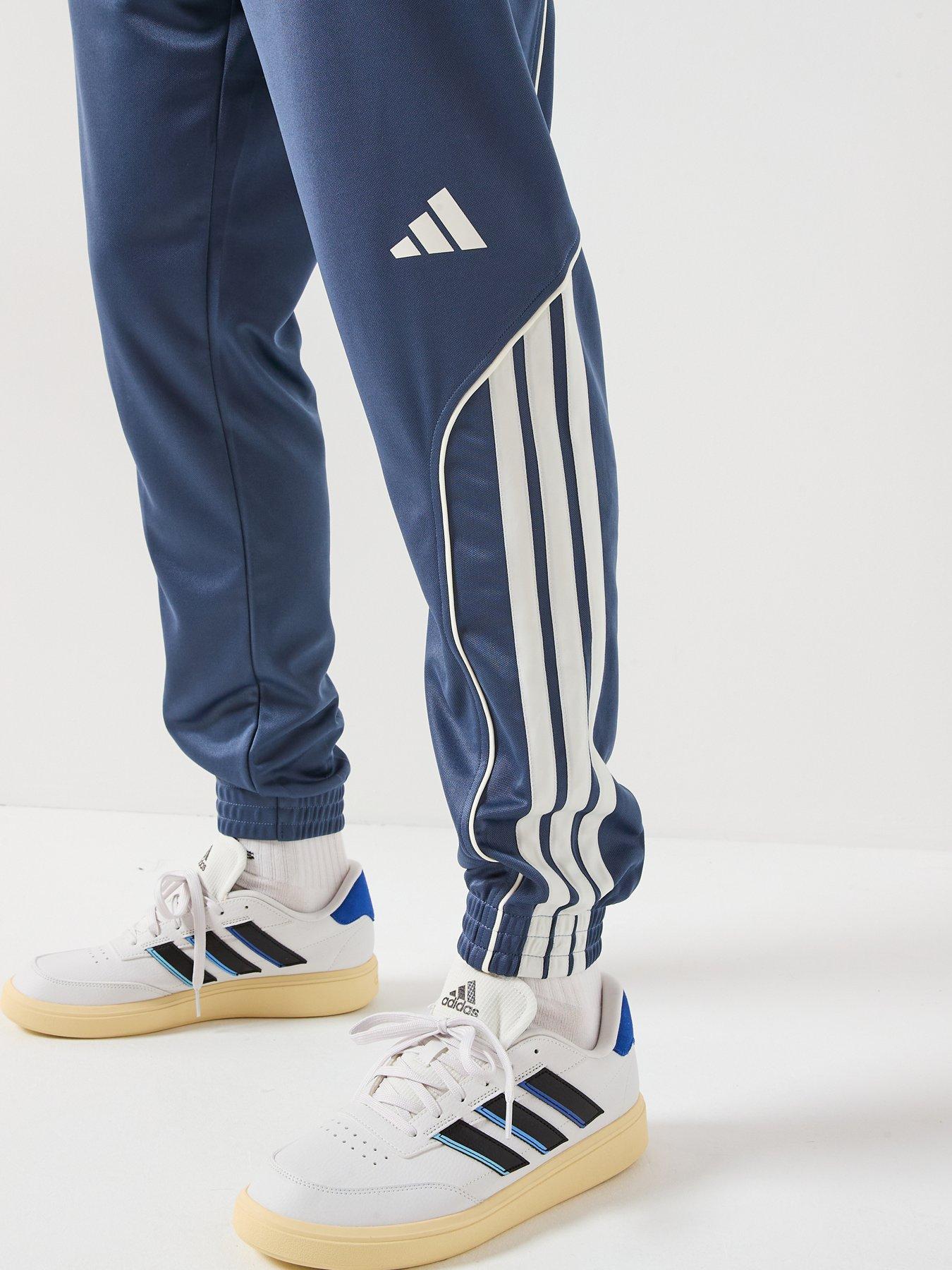 adidas Sportswear Men's 3 Stripes Tracksuit - Blue | Littlewoods