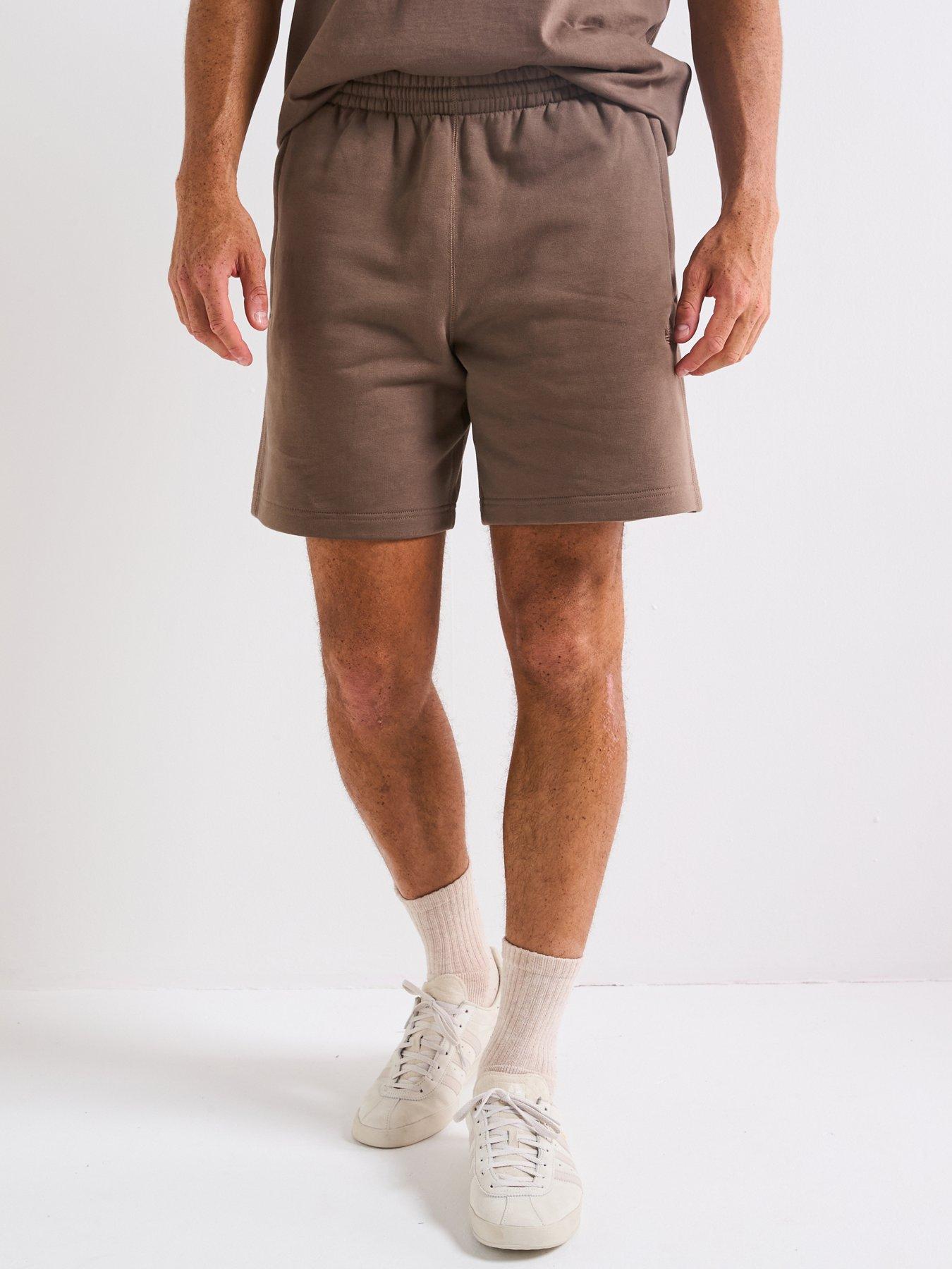 adidas-originals-mens-premium-essentials-shorts-brown