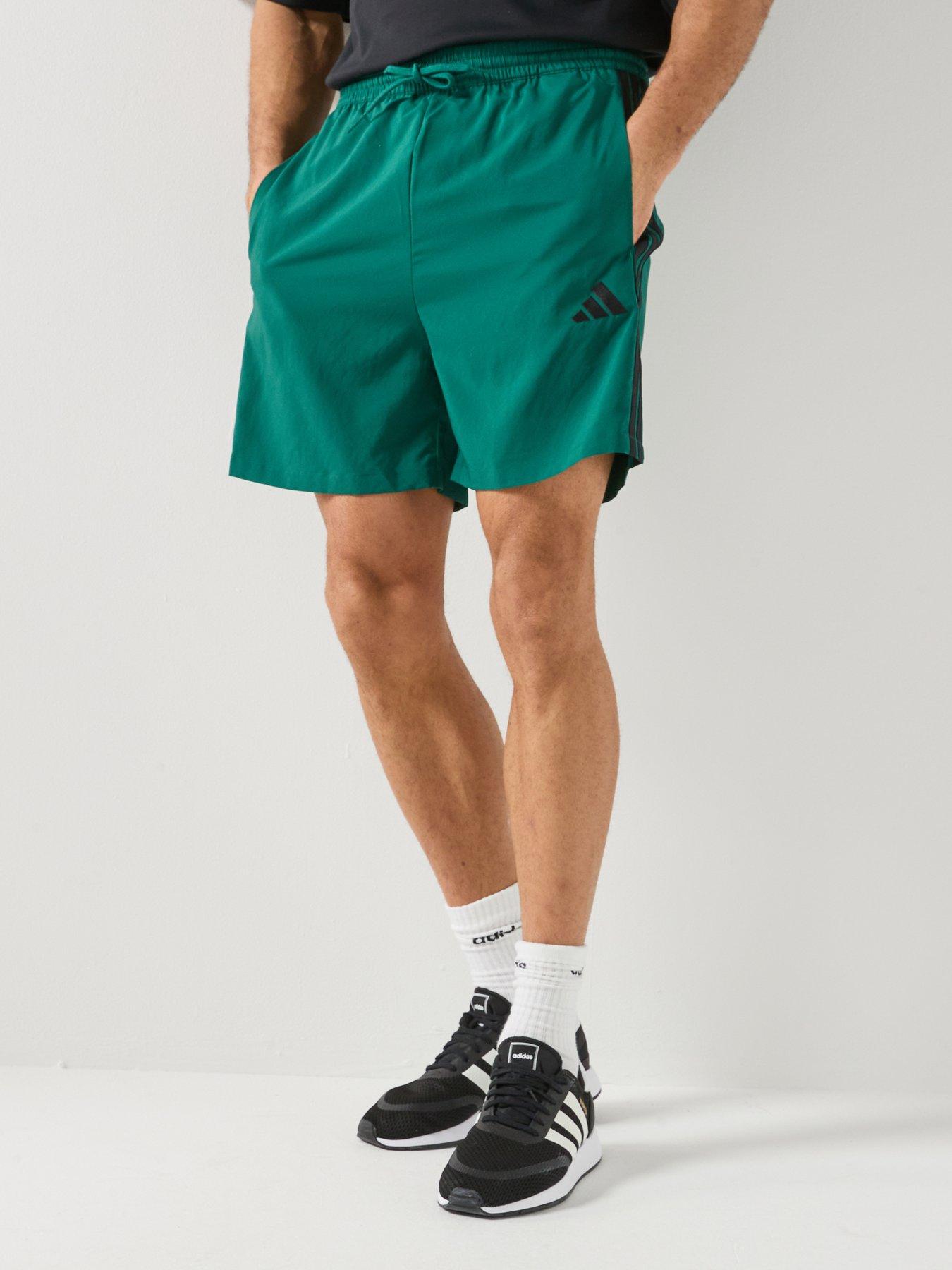 adidas Sportswear Men's Essentials 3-stripes Chelsea Shorts - Green
