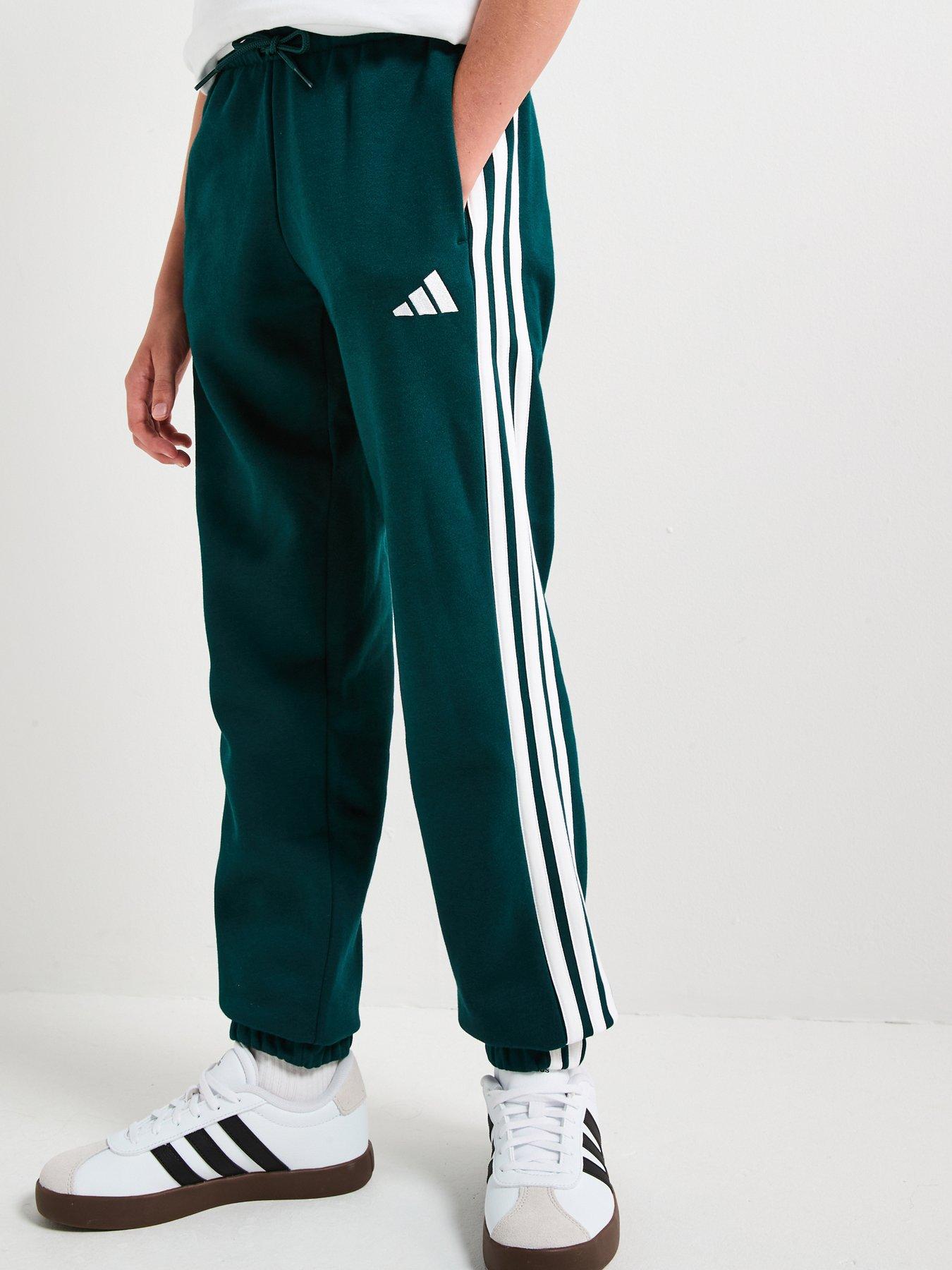 undefined Junior Unisex Essentials Joggers - Green
