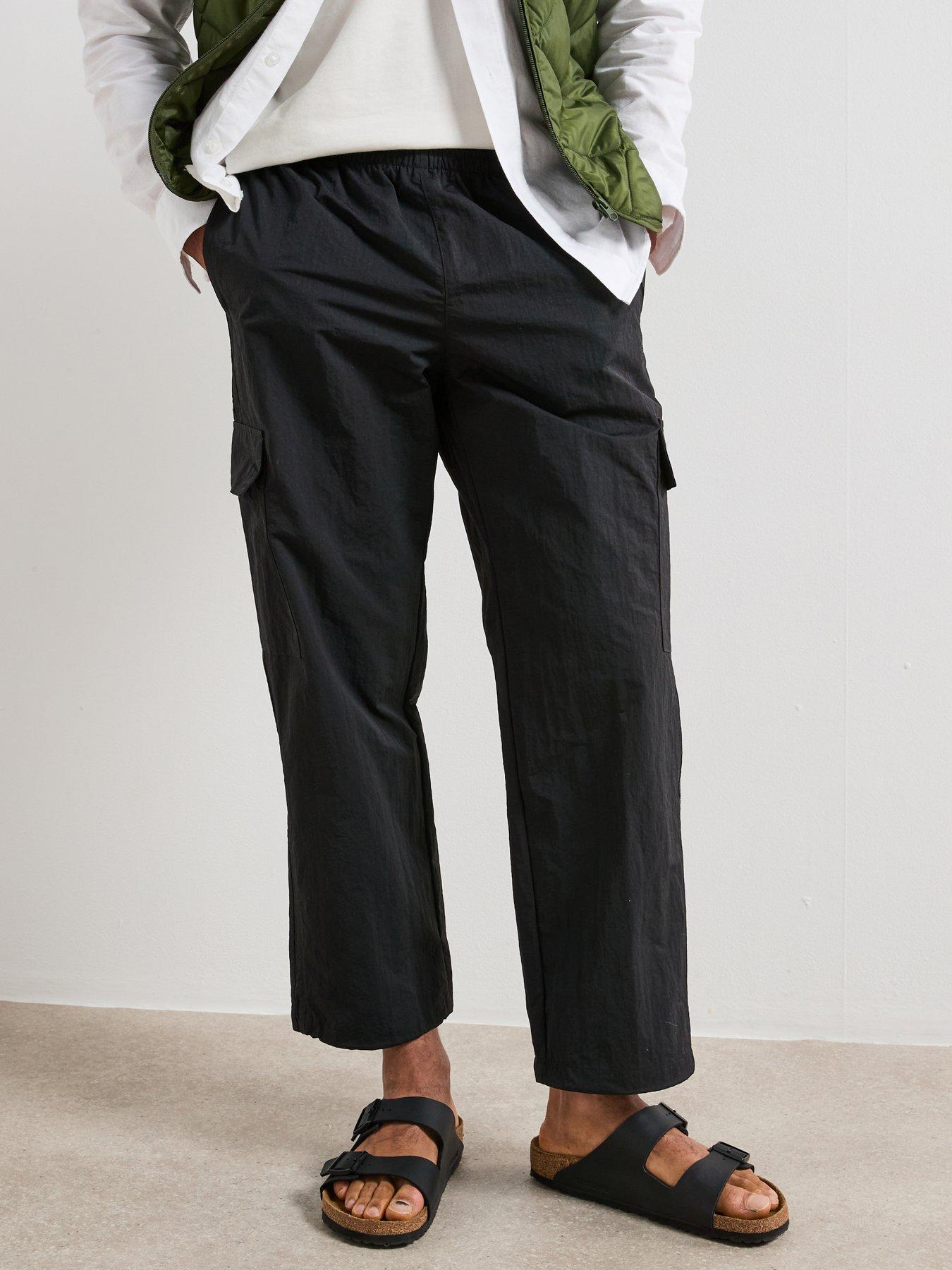 undefined Men's Adicolor Classics 3-stripes Cargo Trousers - Black
