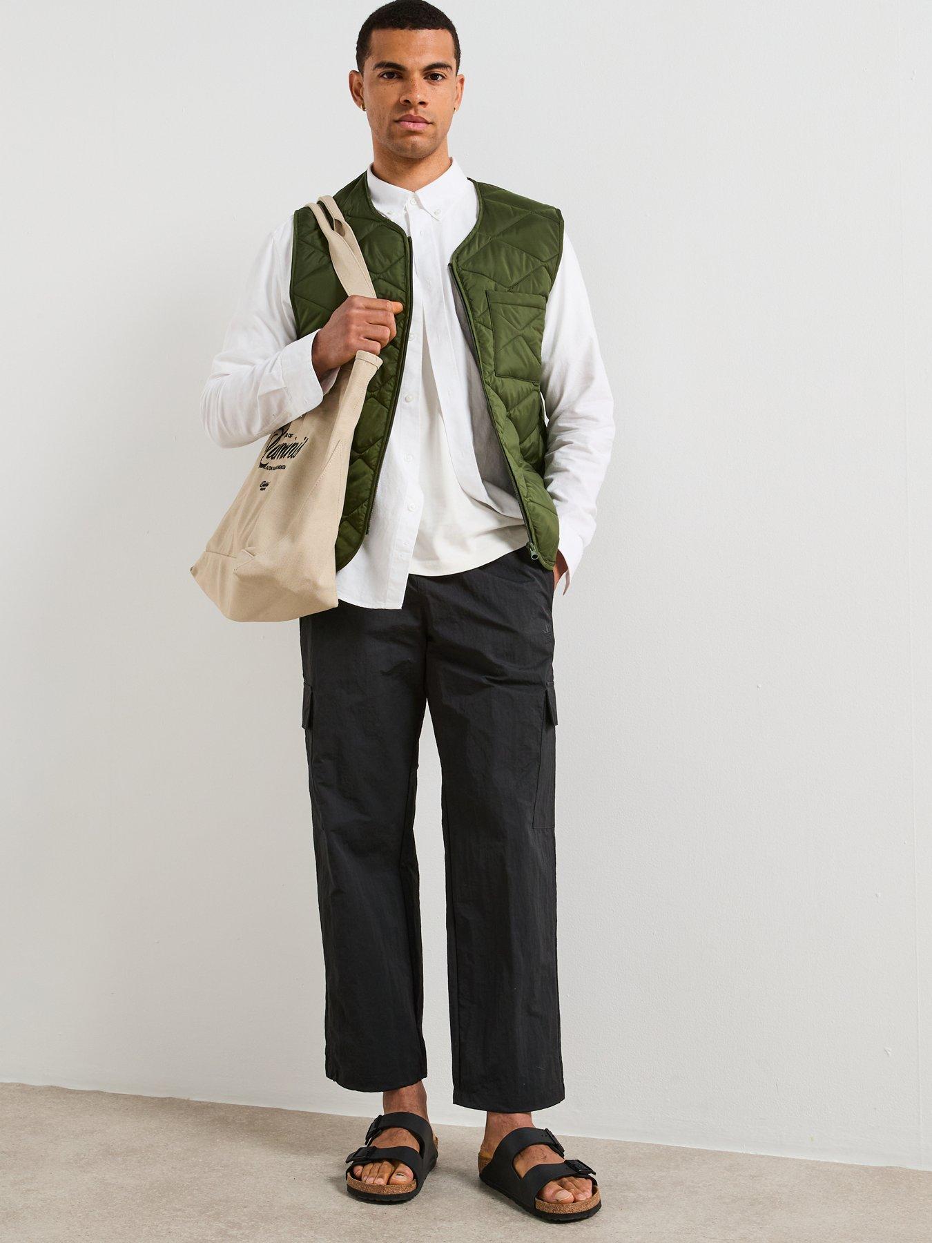 Image 3 of 6 of adidas Originals Men's Adicolor Classics 3-stripes Cargo Trousers - Black