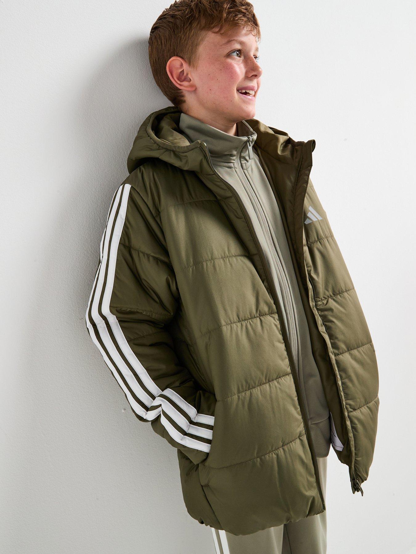 adidas-sportswear-junior-unisex-synthetic-down-jacket-green