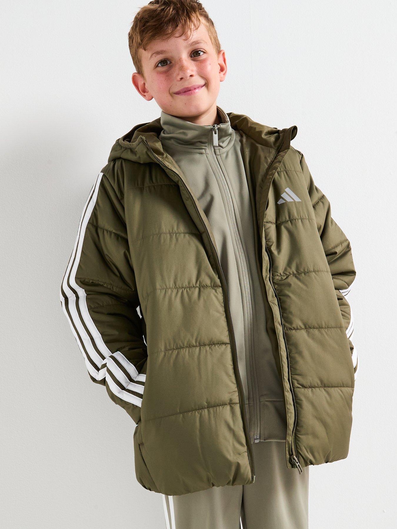 Image 5 of 6 of adidas Sportswear Junior Unisex Synthetic Down Jacket - Green