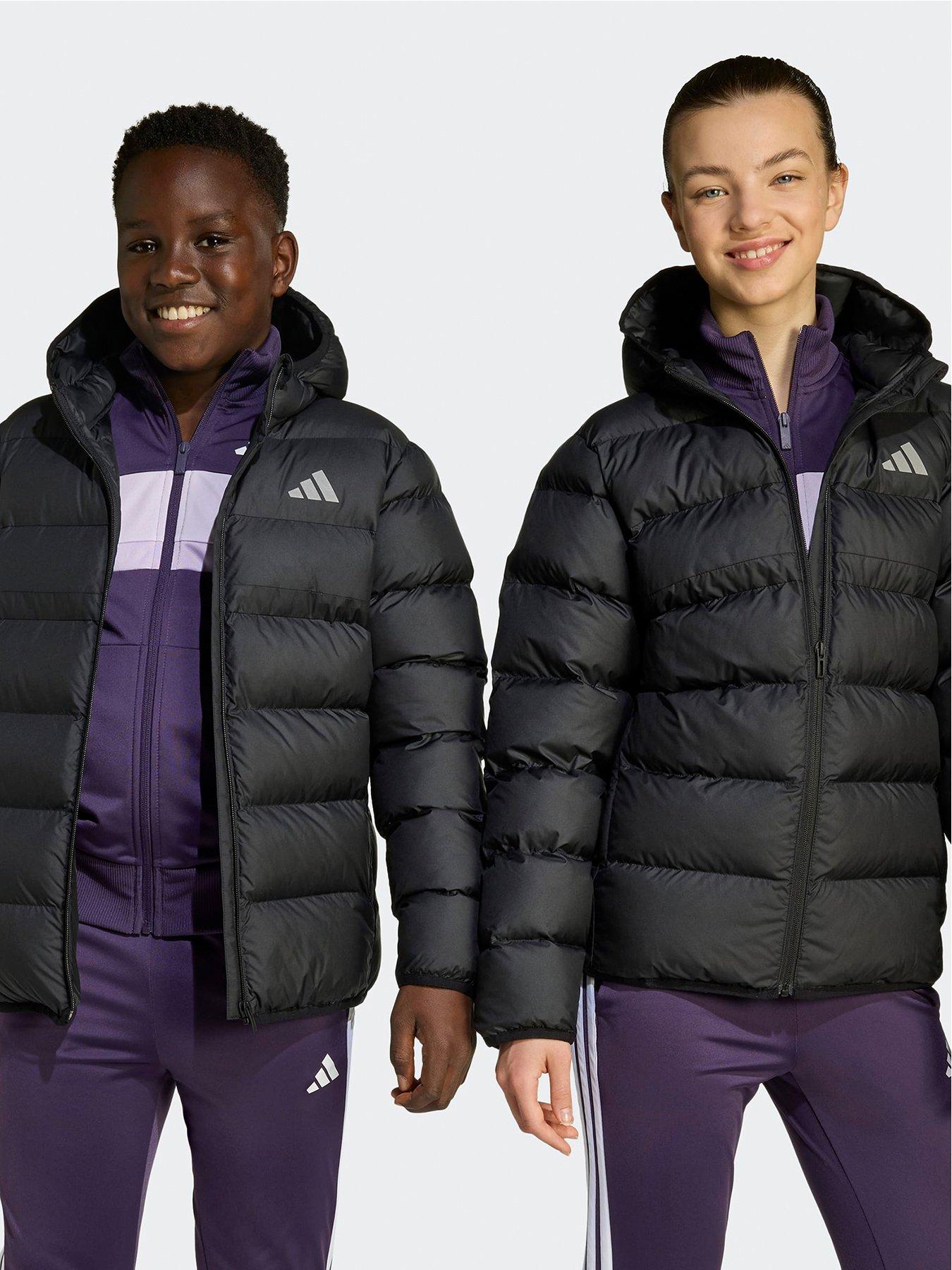Image 1 of 5 of adidas Sportswear Junior Unisex Puffer Jacket-black